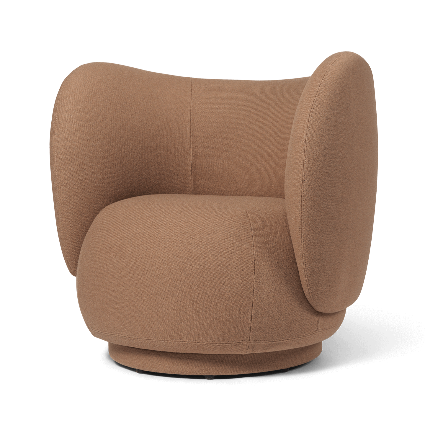 Fauteuil RICO LOUNGE Tonus bruin