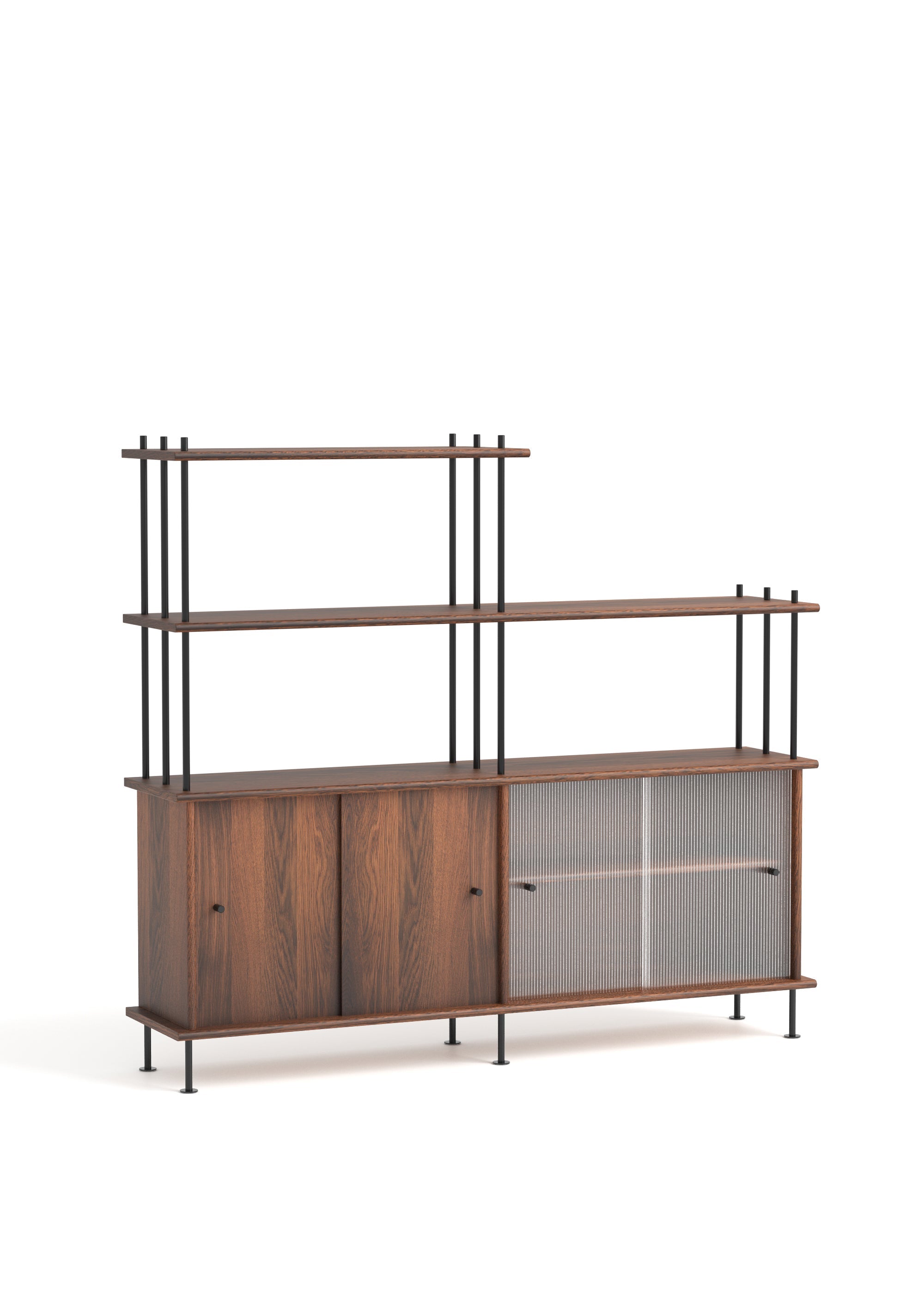 BAVA 160 kast donker eikenhout
