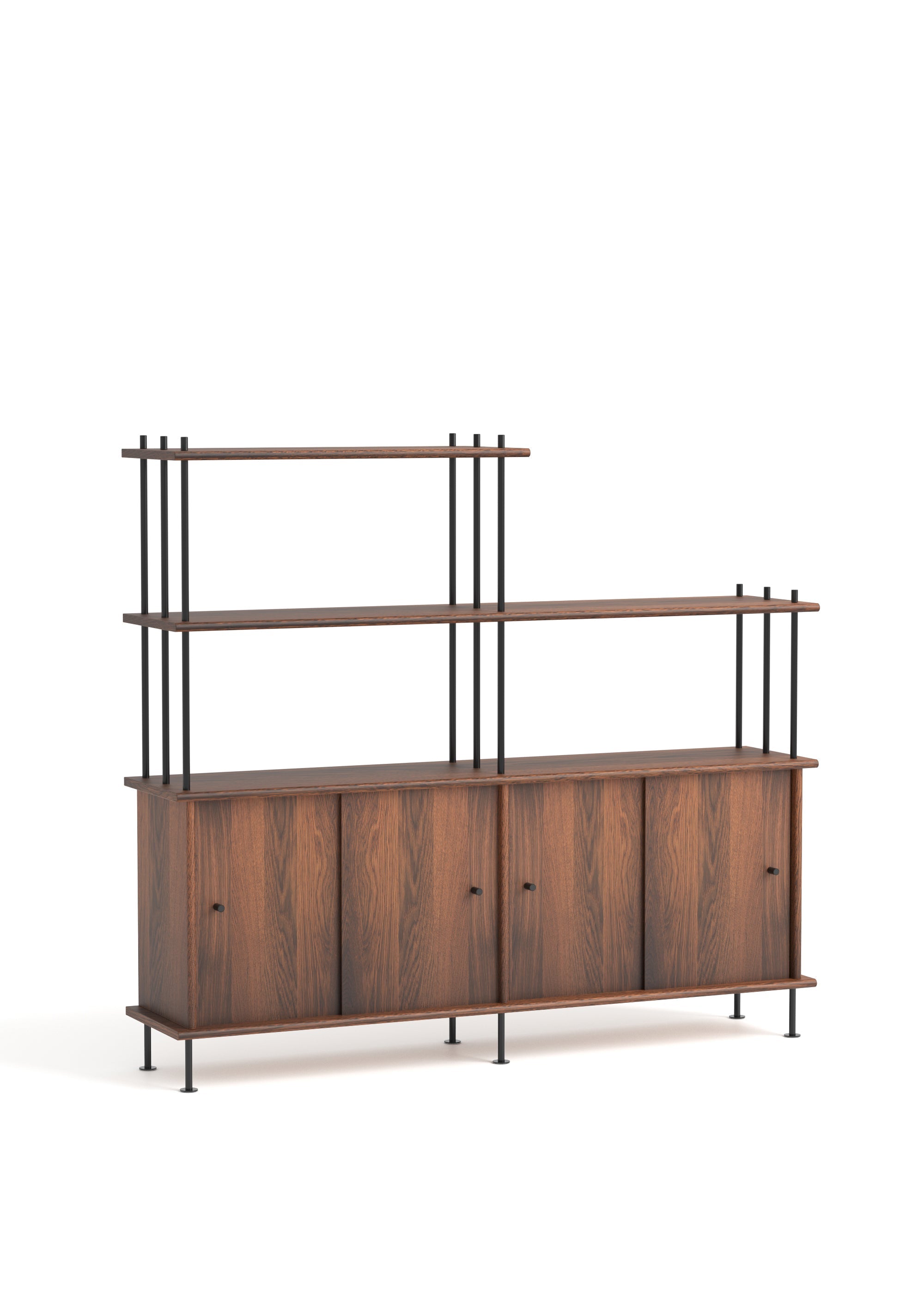 BAVA 160 kast donker eikenhout
