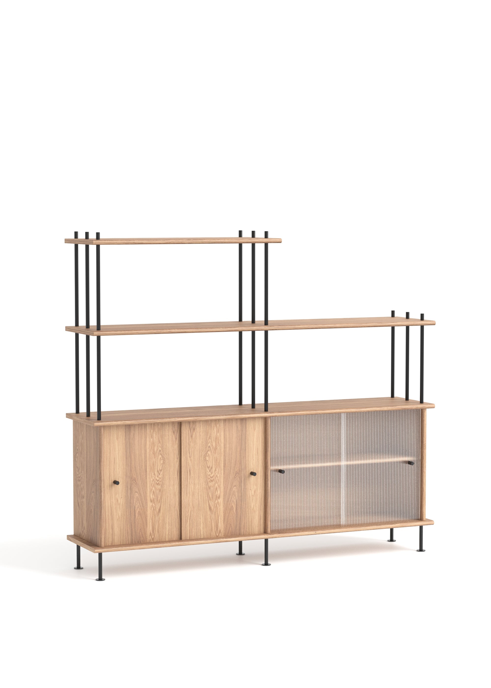 BAVA 160 kast van eikenhout