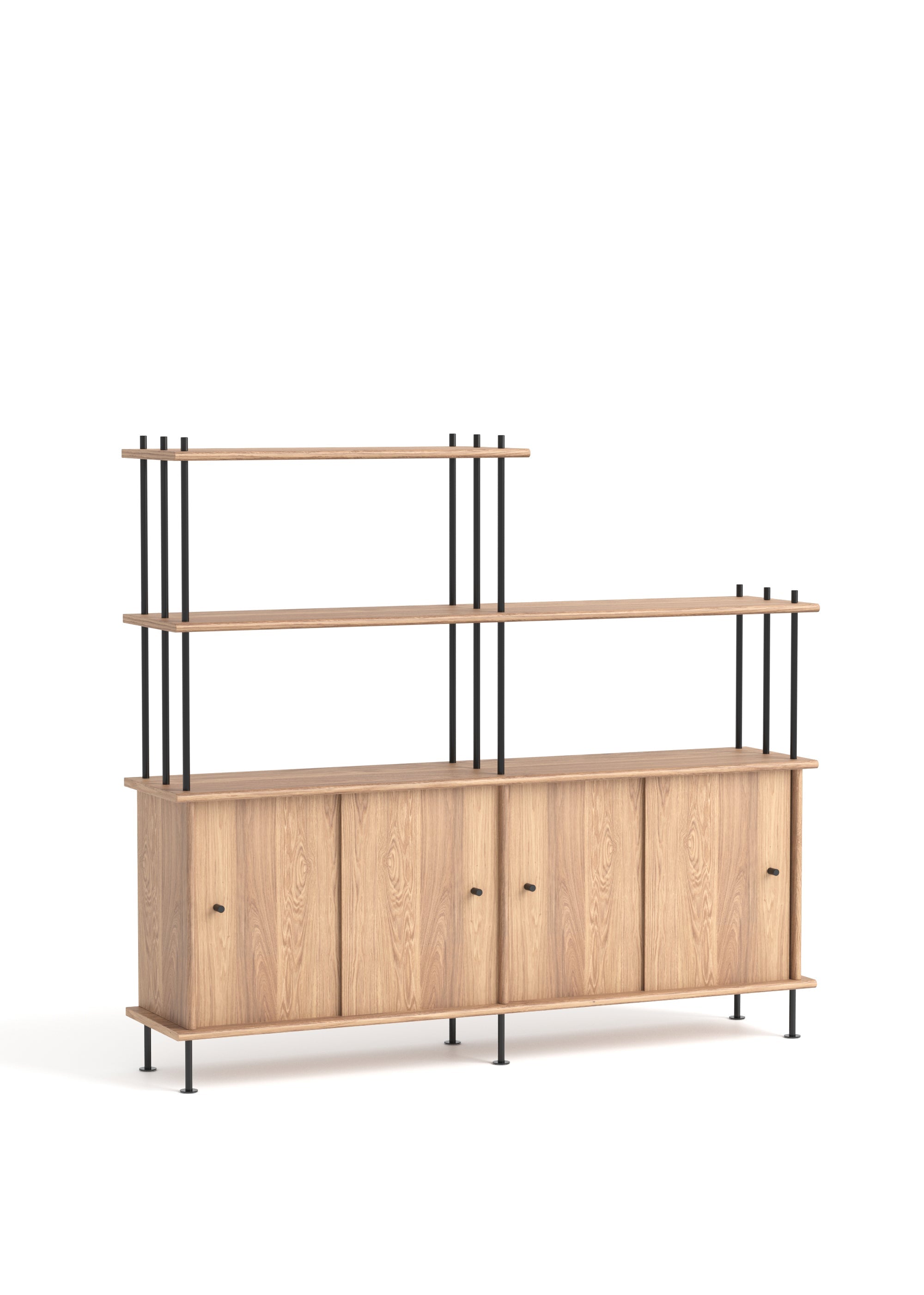 BAVA 160 kast van eikenhout