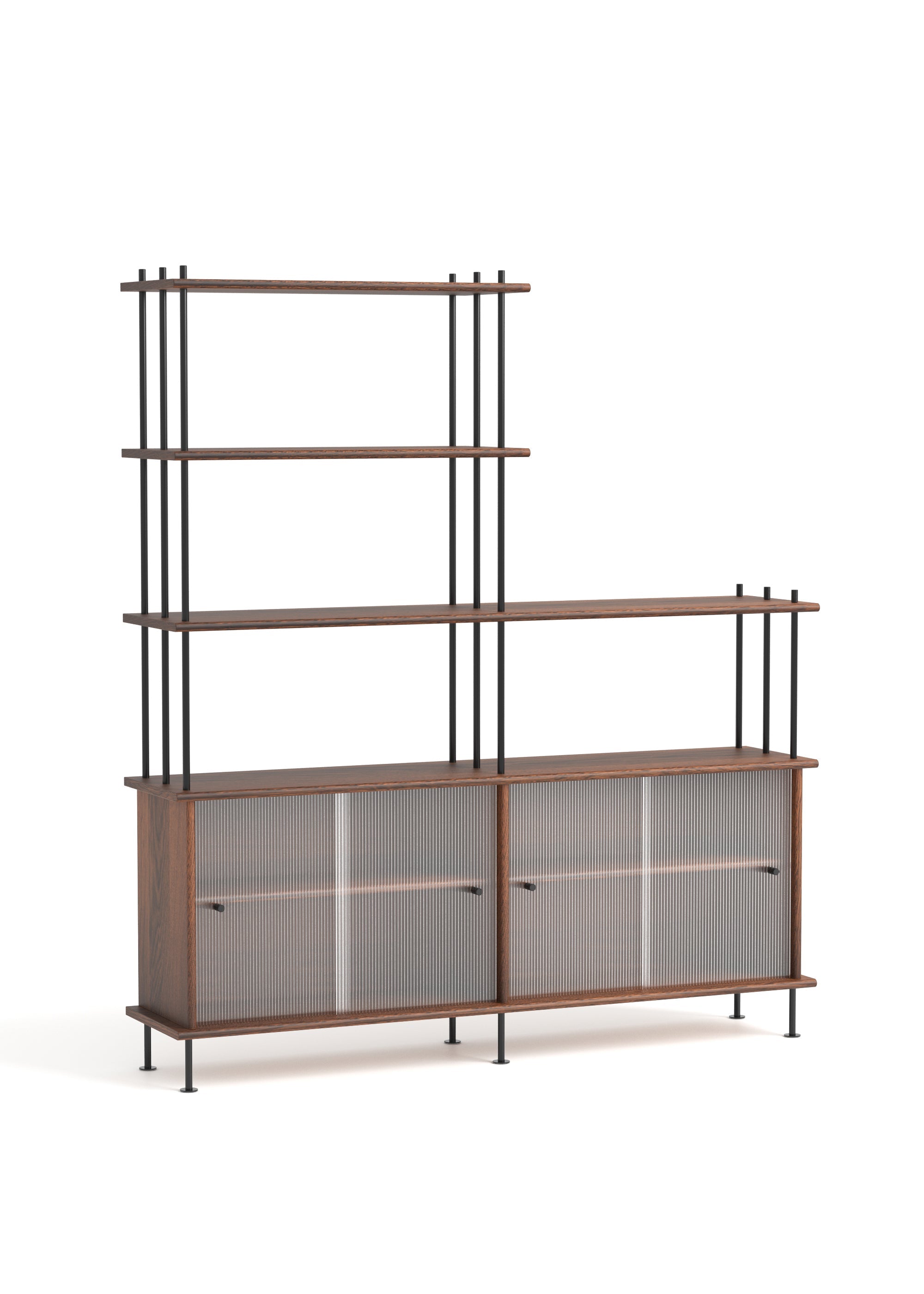 BAVA 160 kast donker eikenhout
