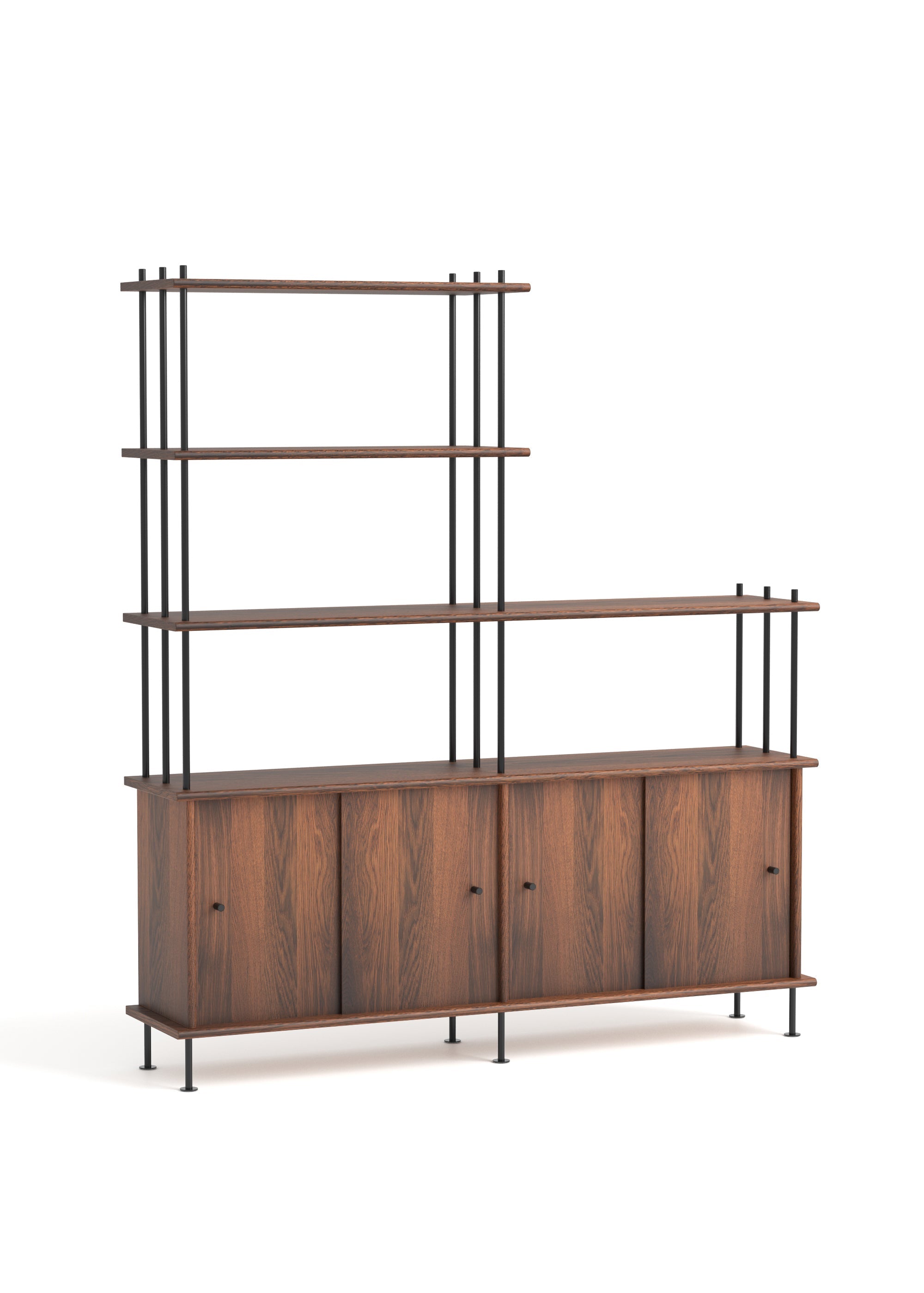BAVA 160 kast donker eikenhout