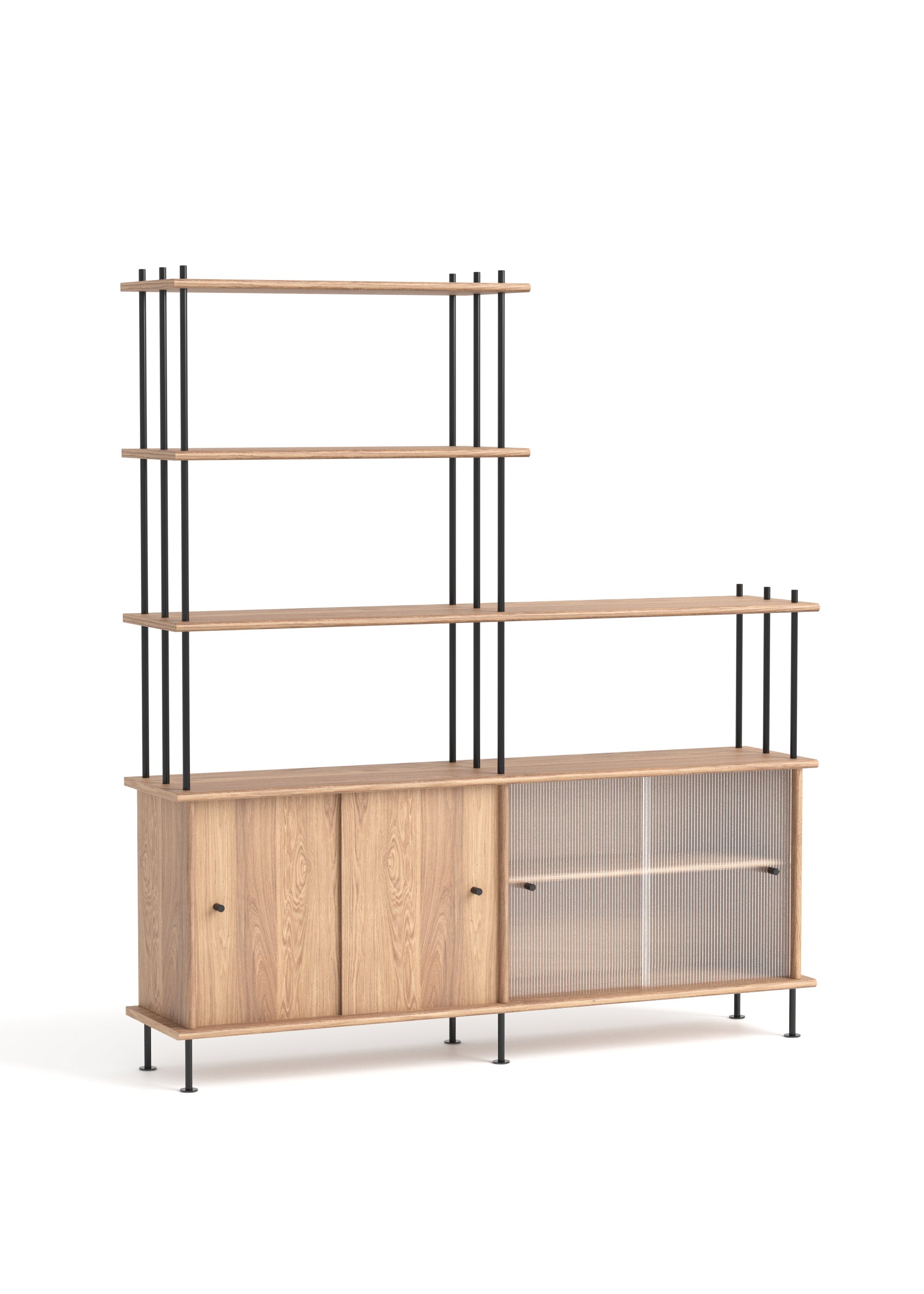 BAVA 160 kast van eikenhout