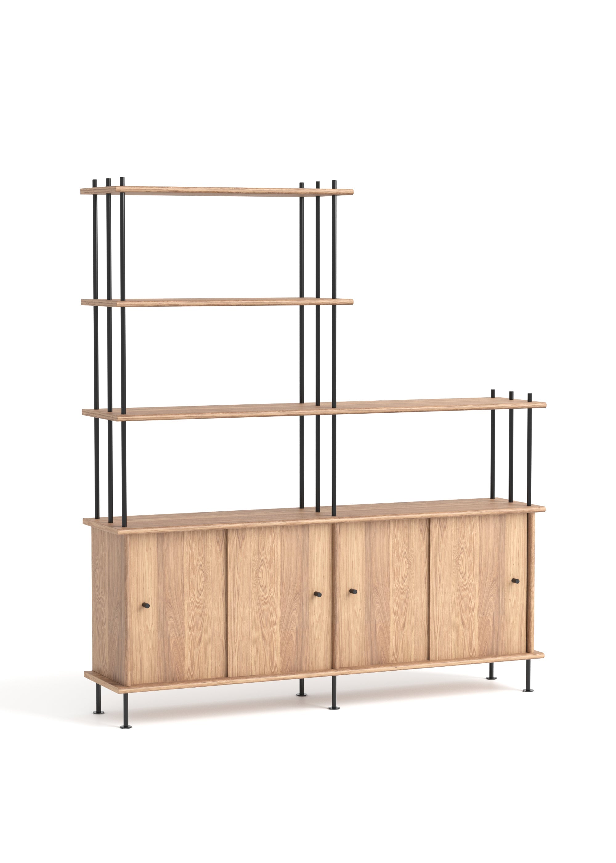 BAVA 160 kast van eikenhout