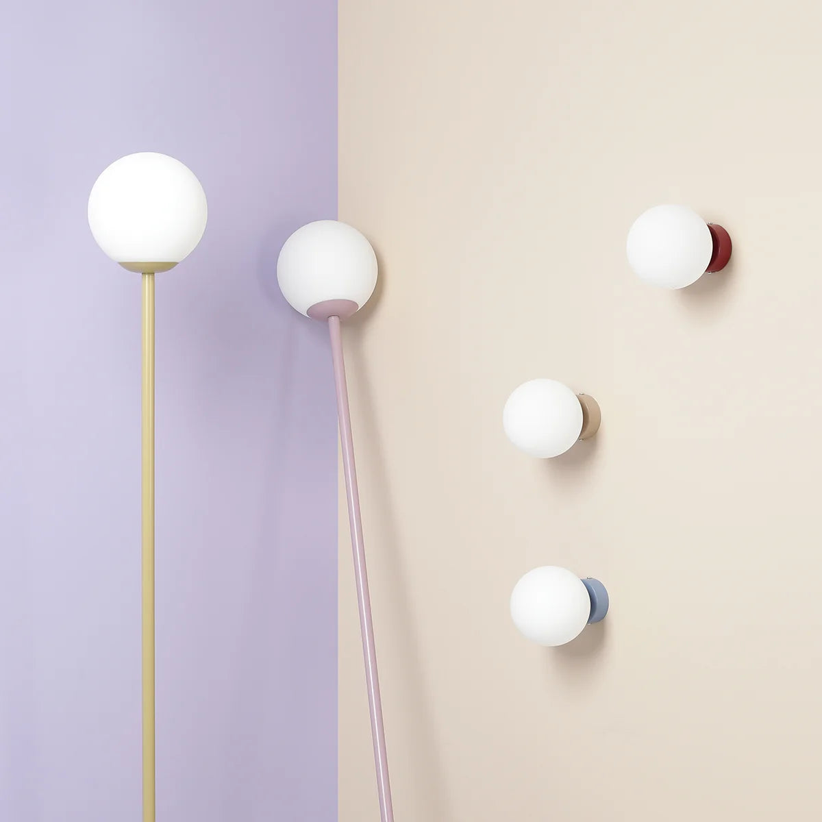 PINNE Stehleuchte Pistazie