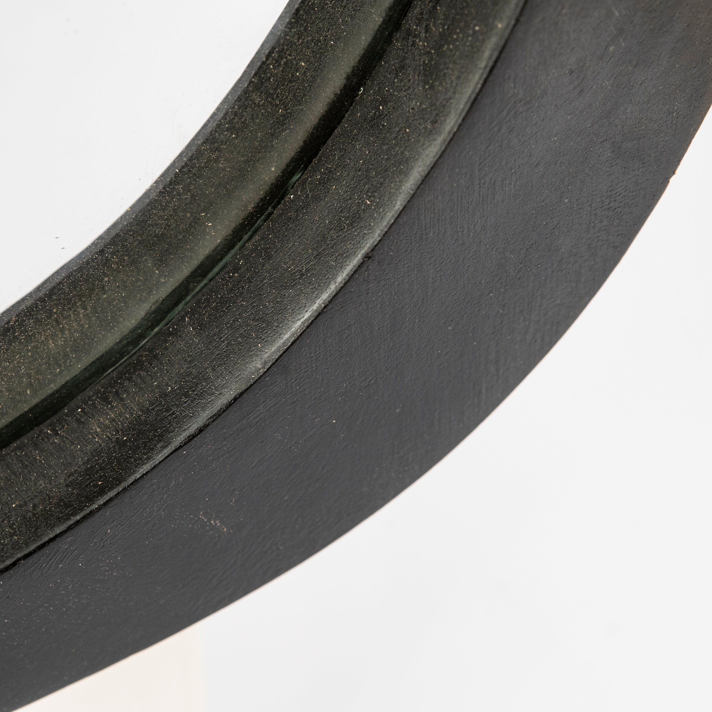 Lustro PLECTO zwart mango-hout