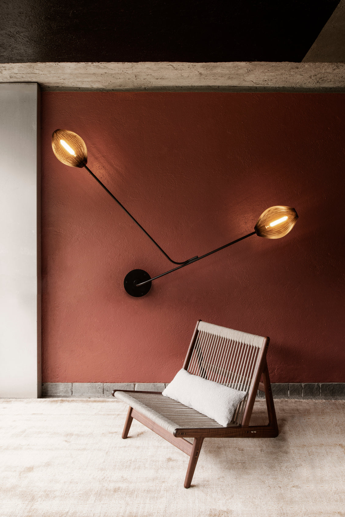 Wandlamp SATELLITE zwart