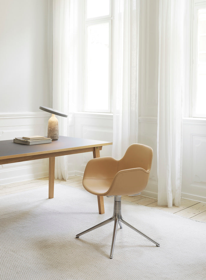 Eddy gray table lamp