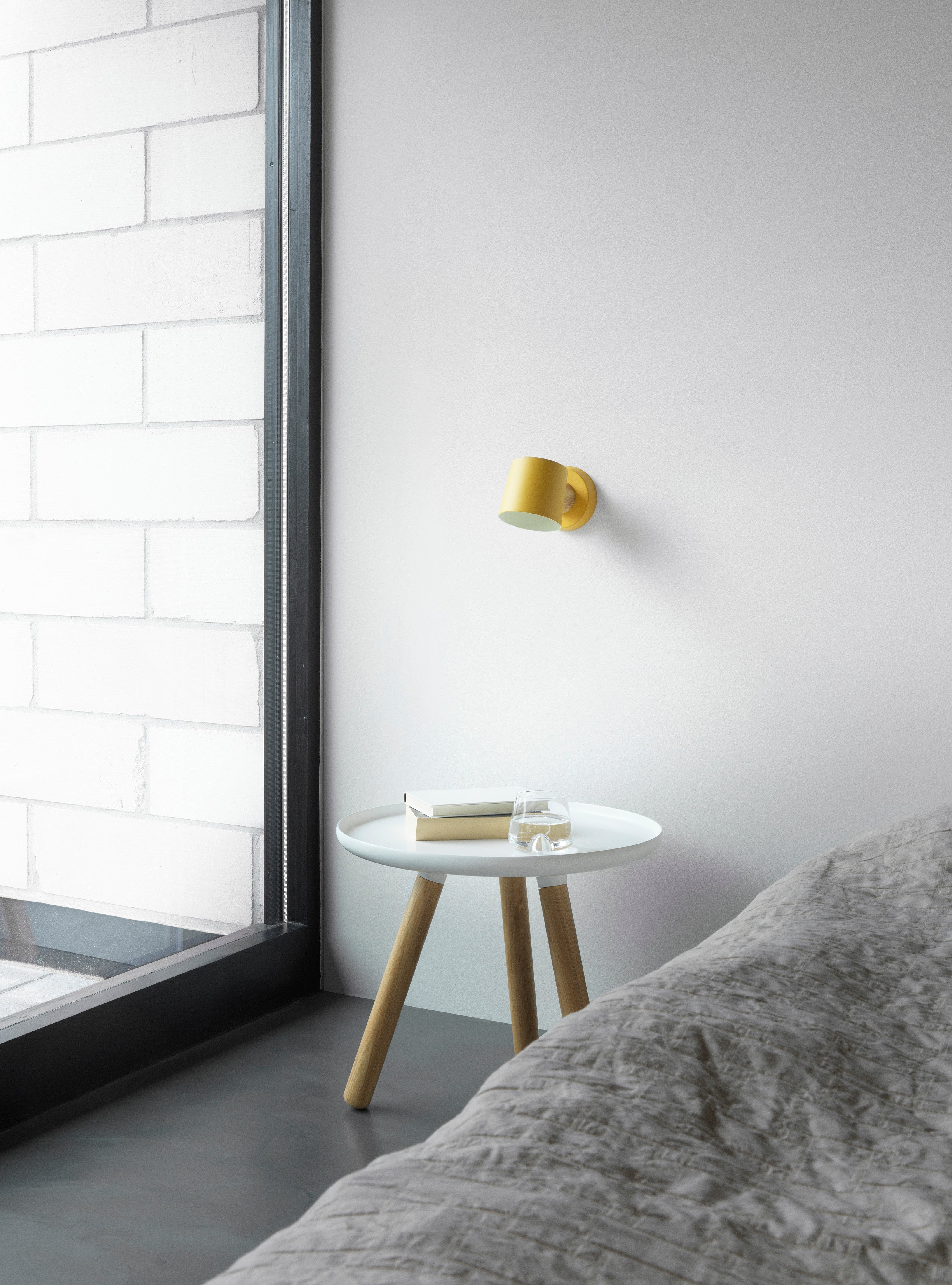 Wandlamp RISE geel