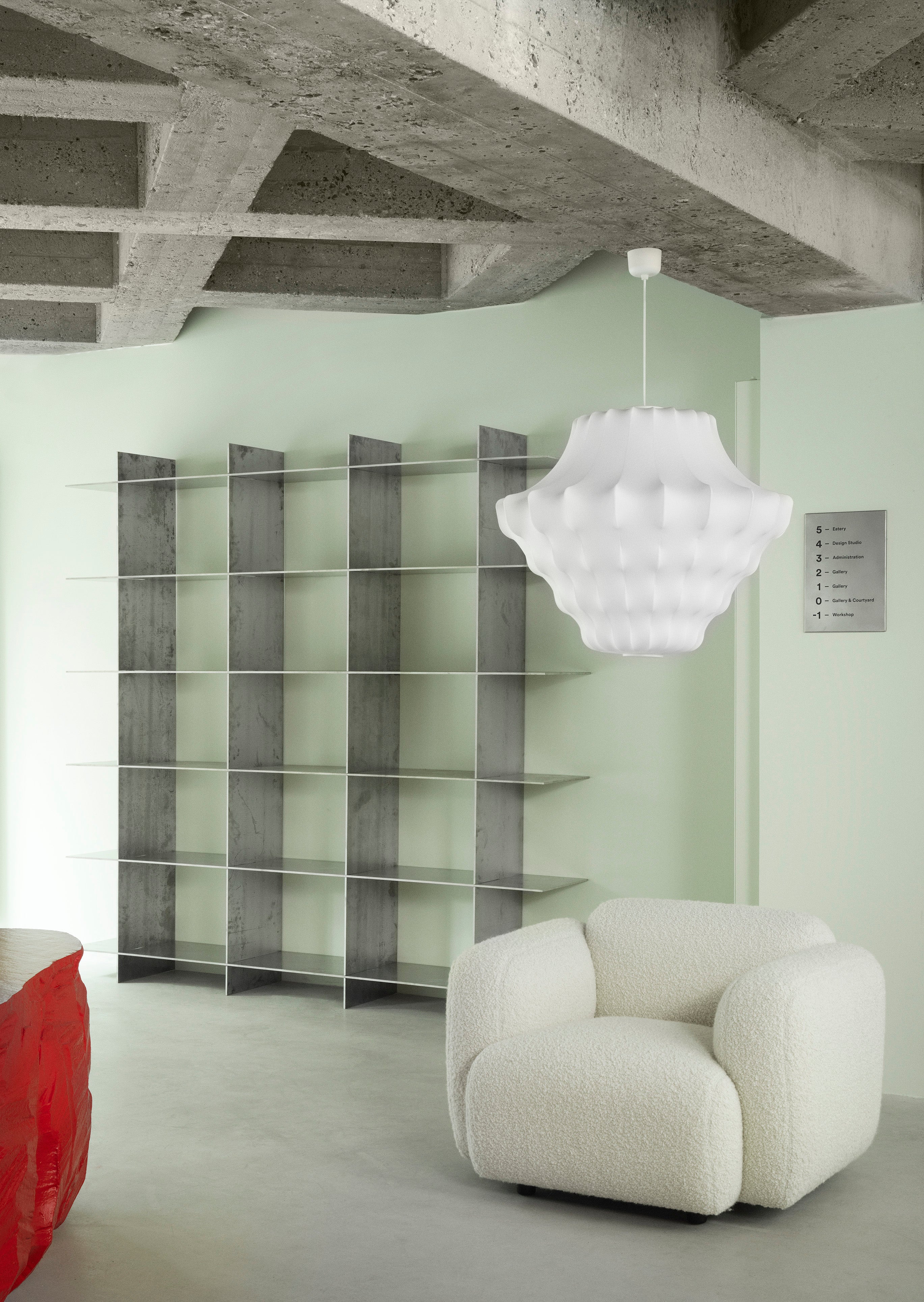 Hanglamp PHANTOM GROOT wit