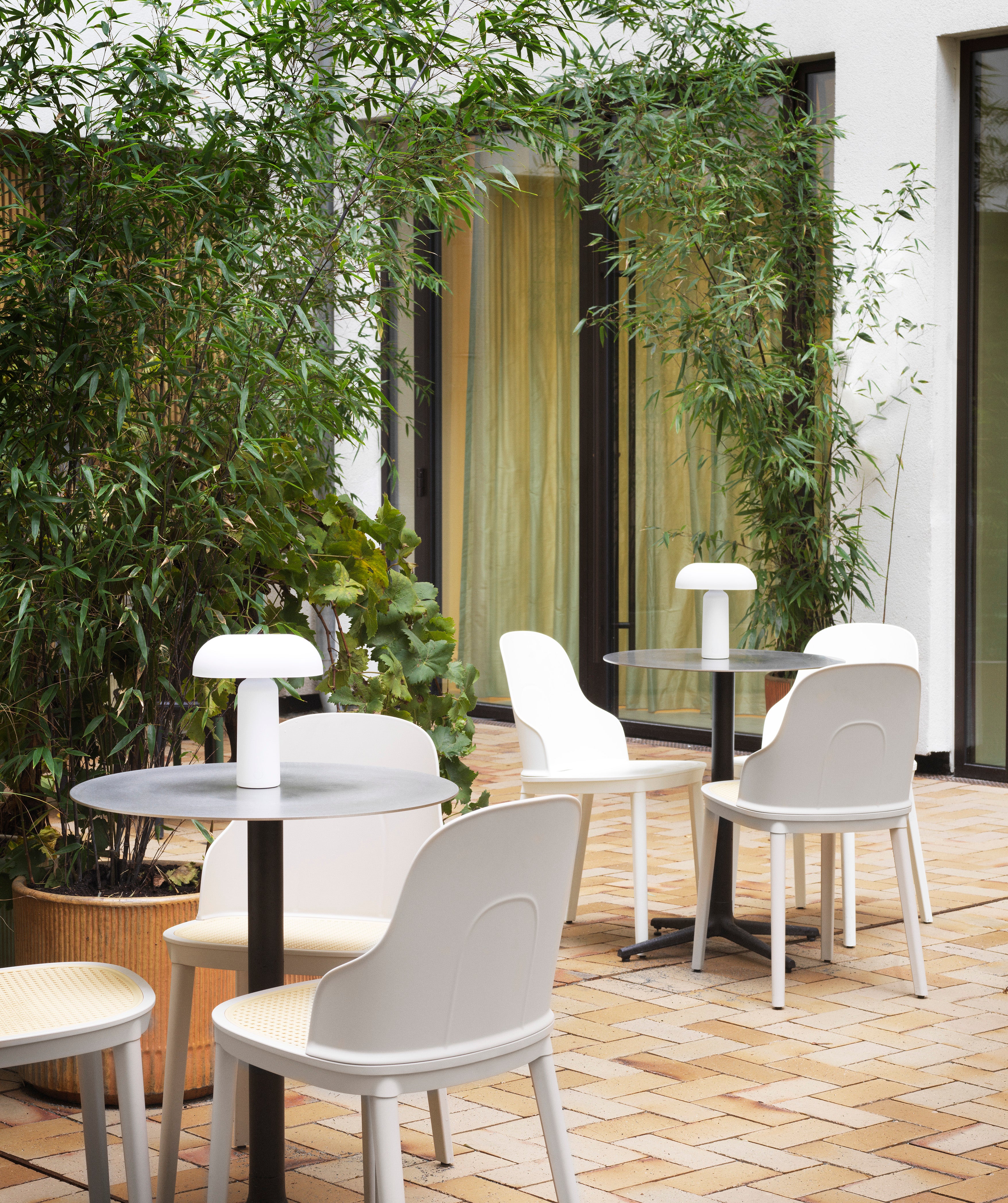 Draagbare lamp PORTA wit