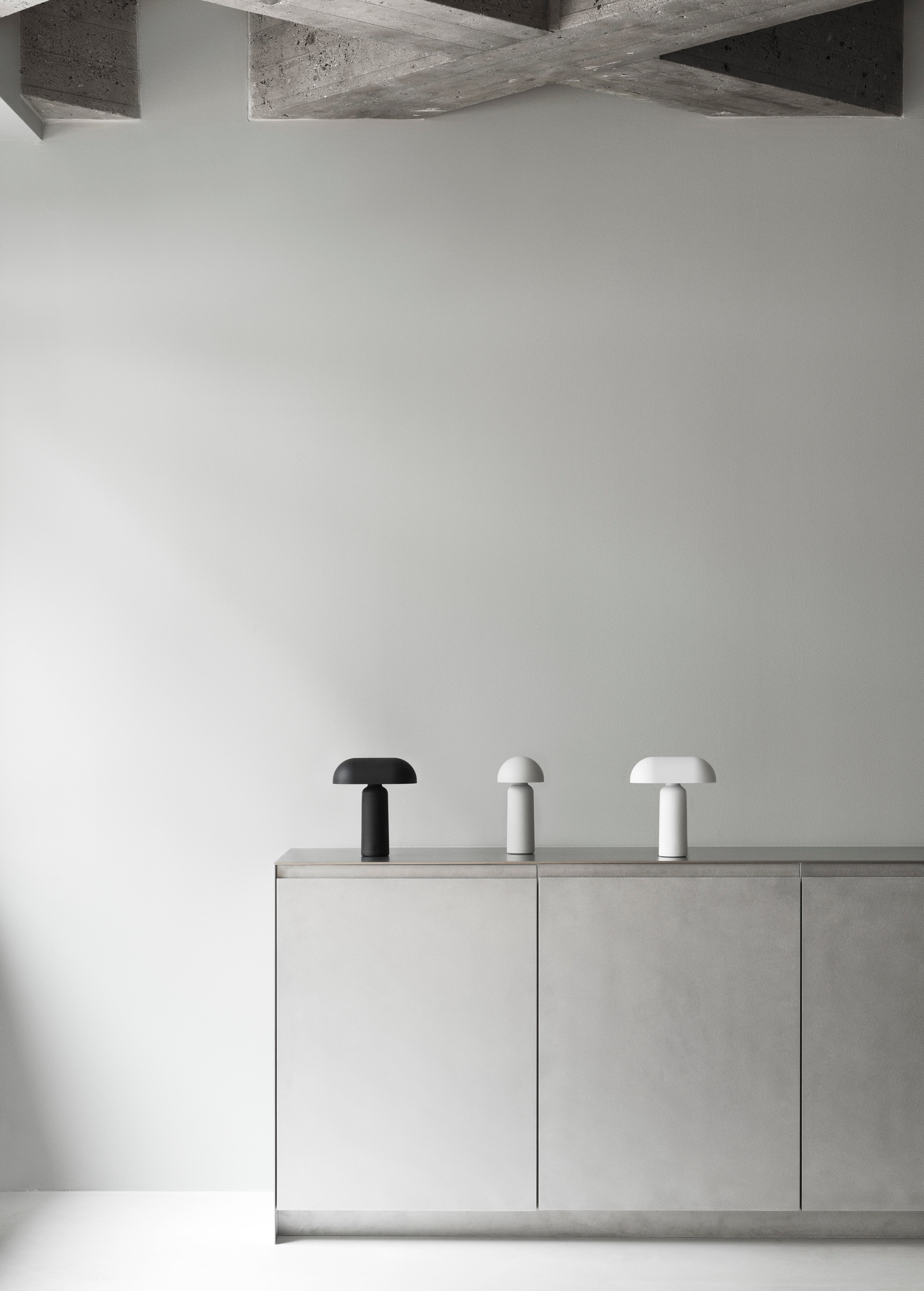 Draagbare lamp PORTA wit