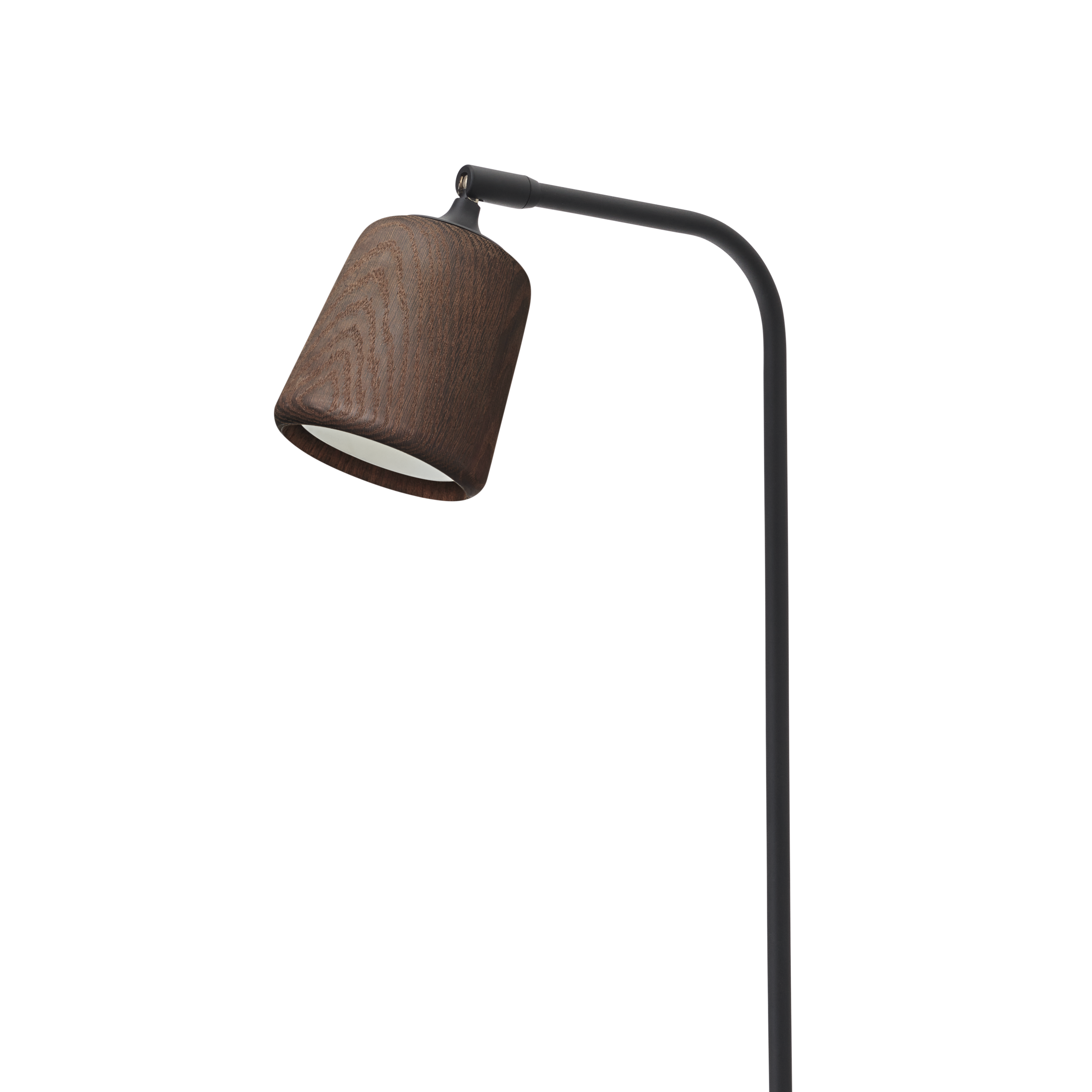 Vloerlamp MATERIAL gerookt eikenhout
