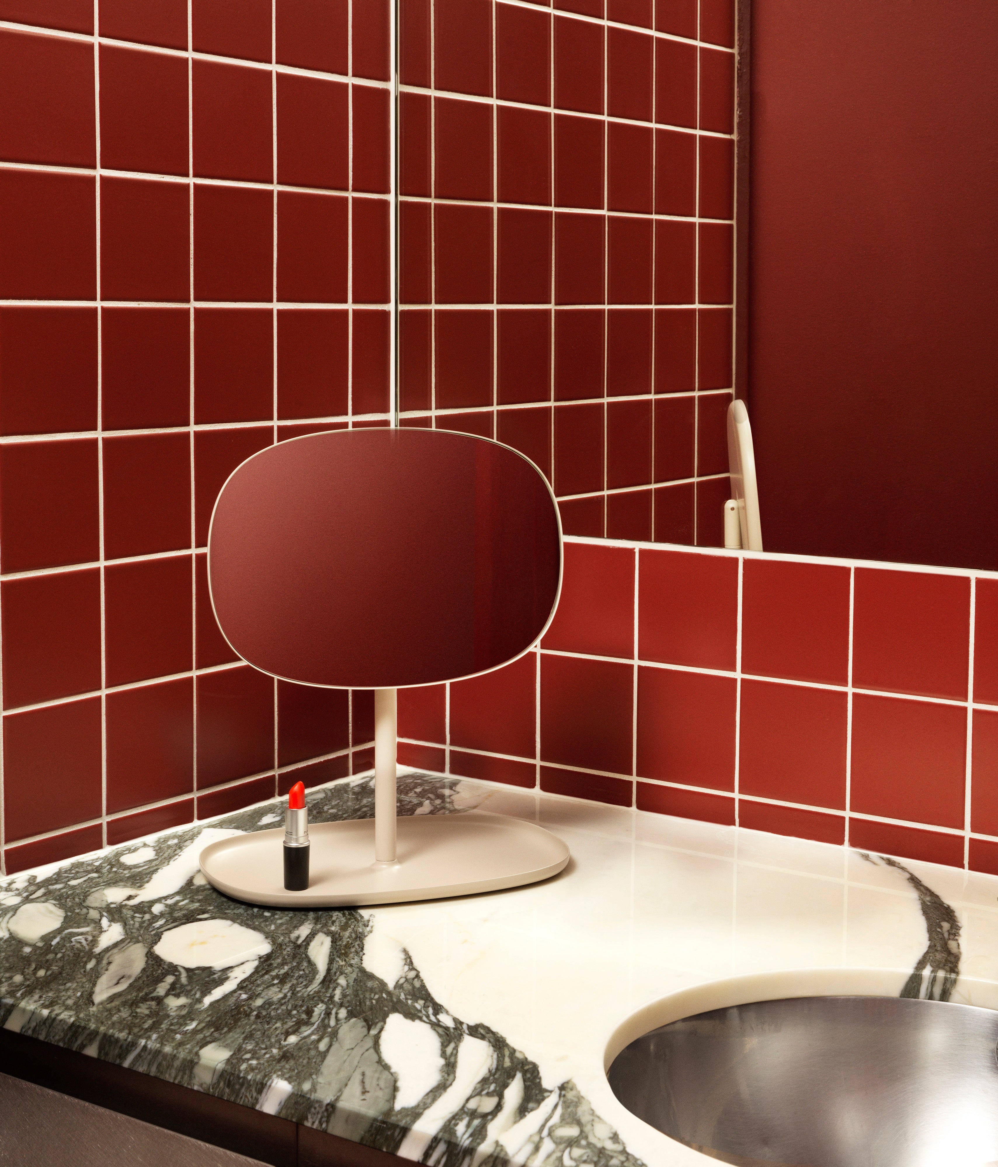 Flip Sandspiegel mit Unterlage