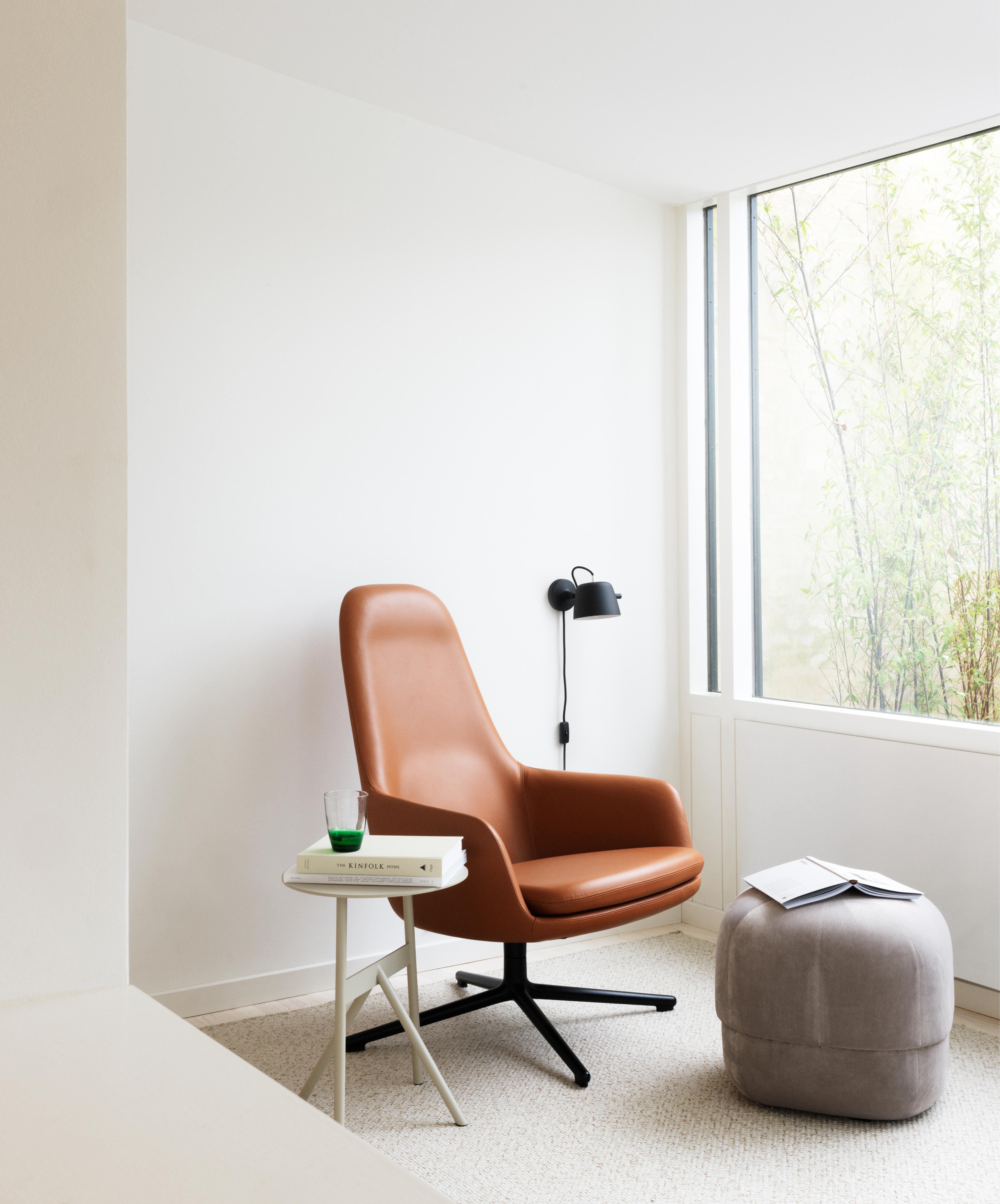 Verstelbare wandlamp TUB zwart