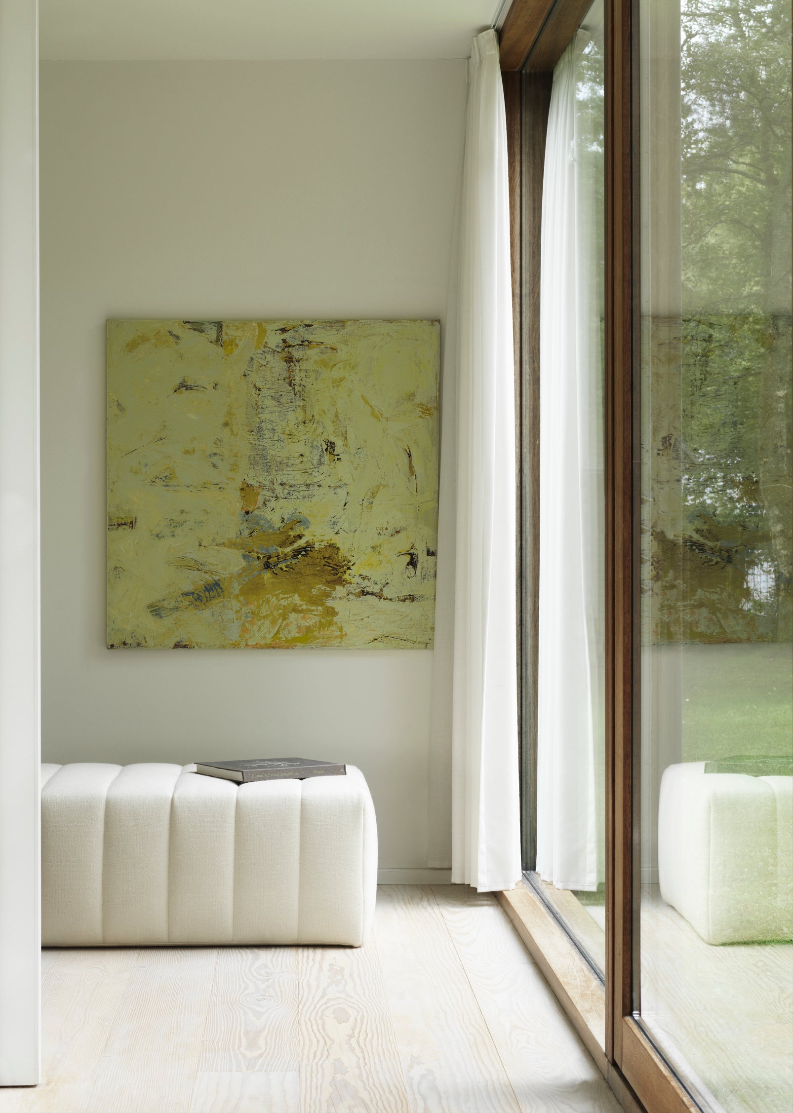 Puf SCENE gestoffeerd