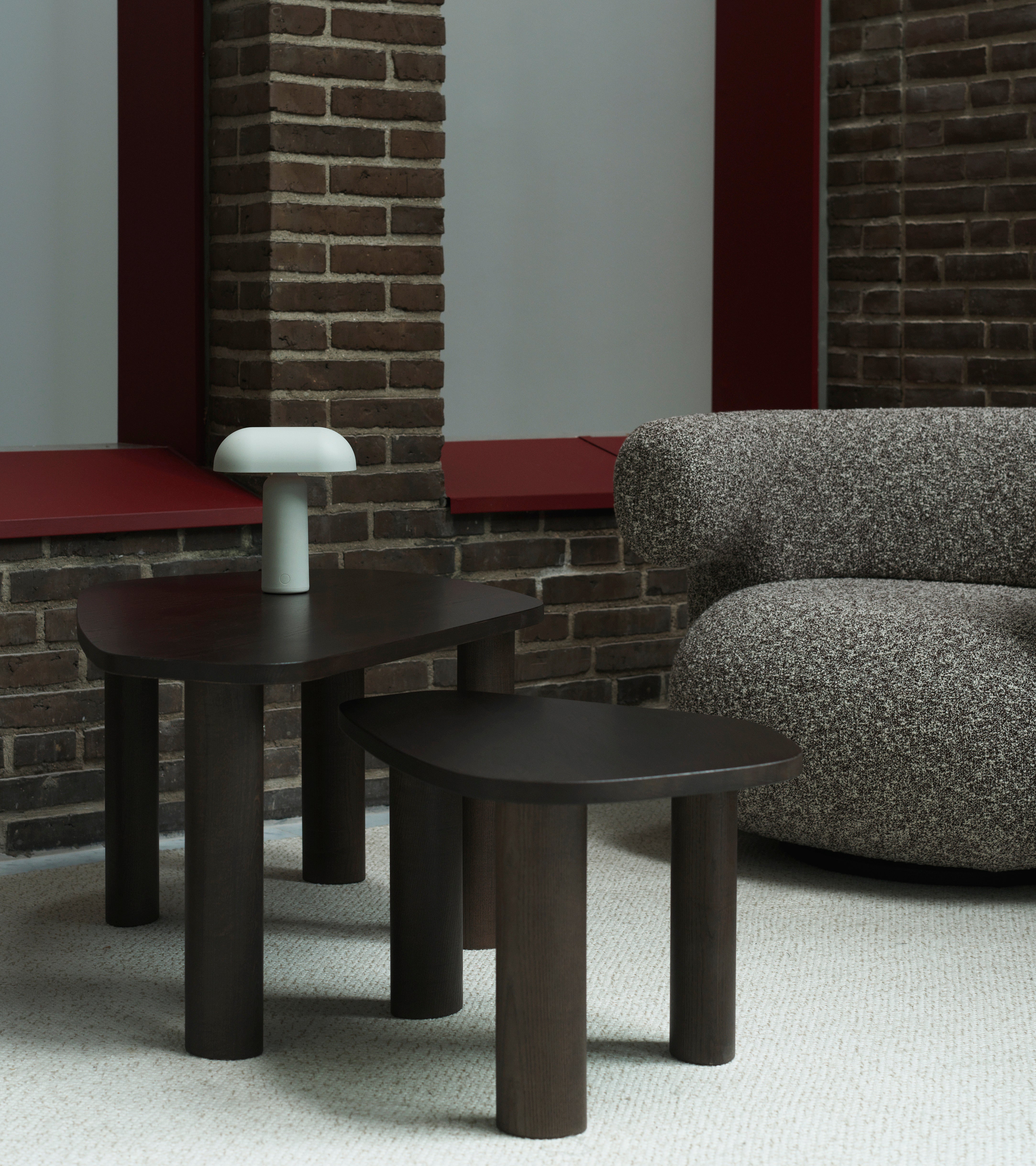 Draagbare lamp PORTA wit