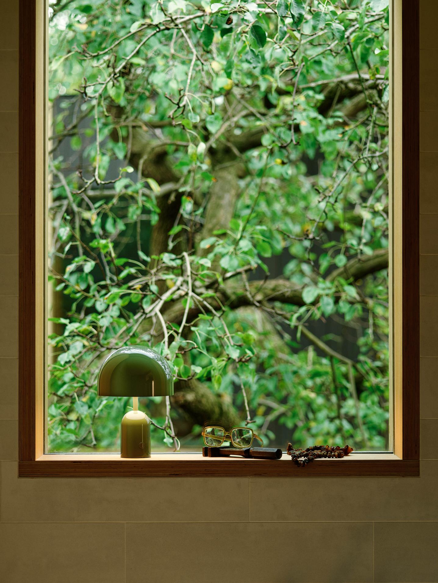 Draagbare tafellamp BELL groen