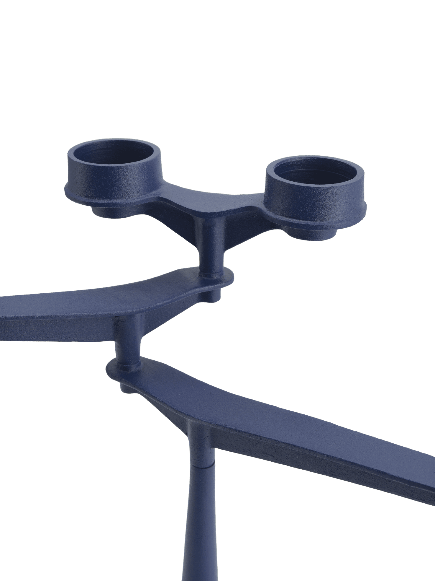 SPIN MINI Candle Holder Navy Blue