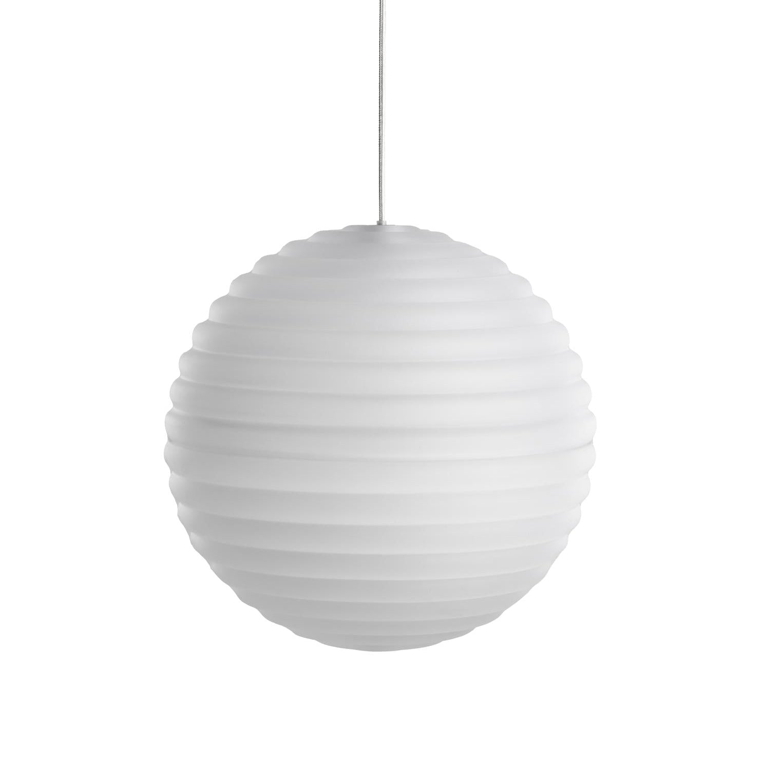 Round Pendant Lamp PRESS Matte Glass
