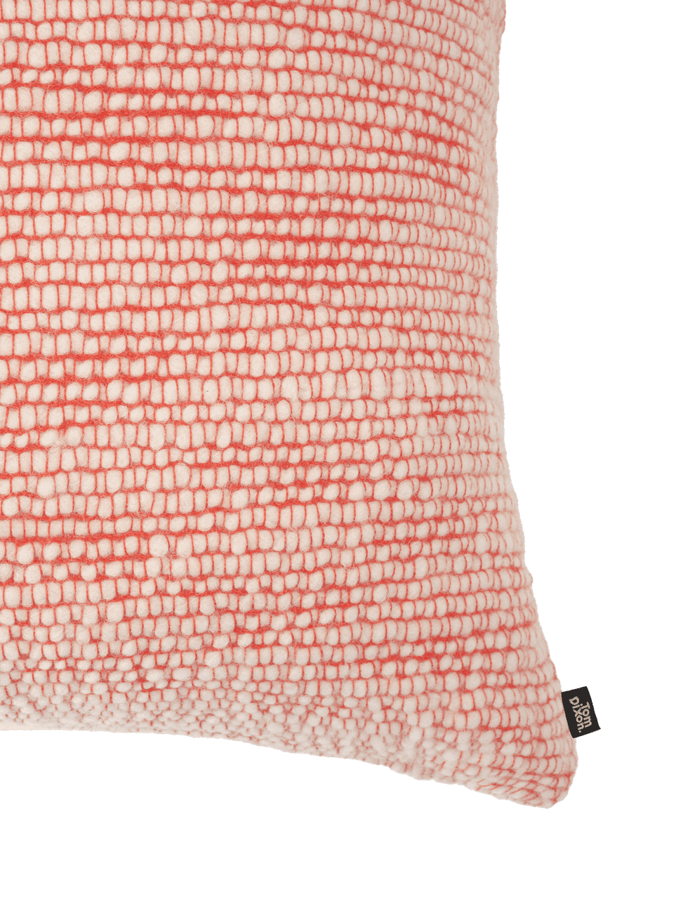 THREAD cushion cream with orange