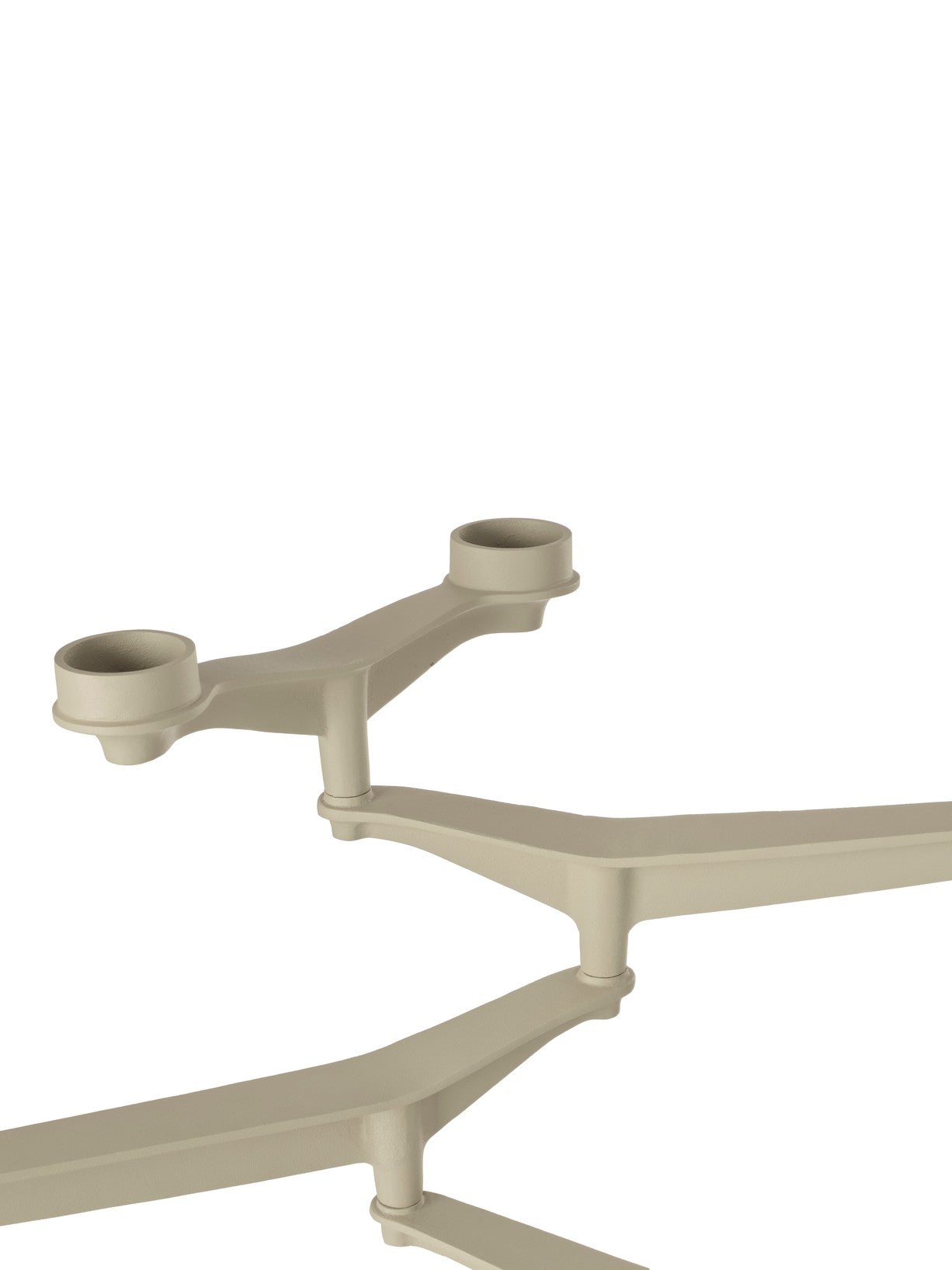 Cream Candle Holder SPIN