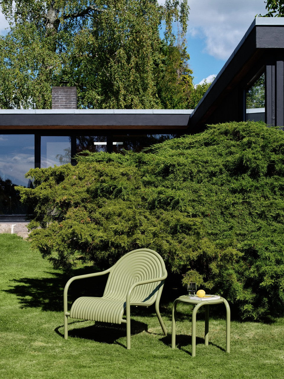 Outdoor Armchair GROOVE Green