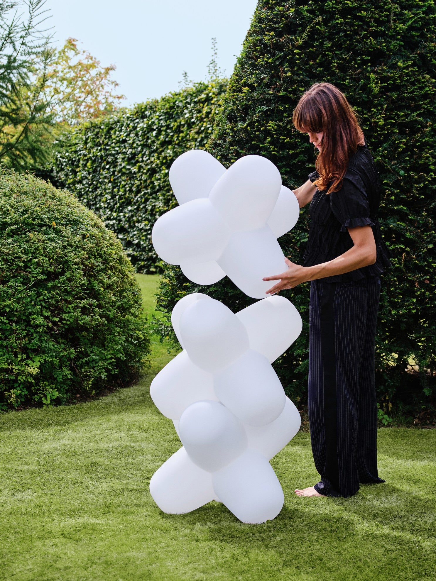 Draagbare lamp JACK wit