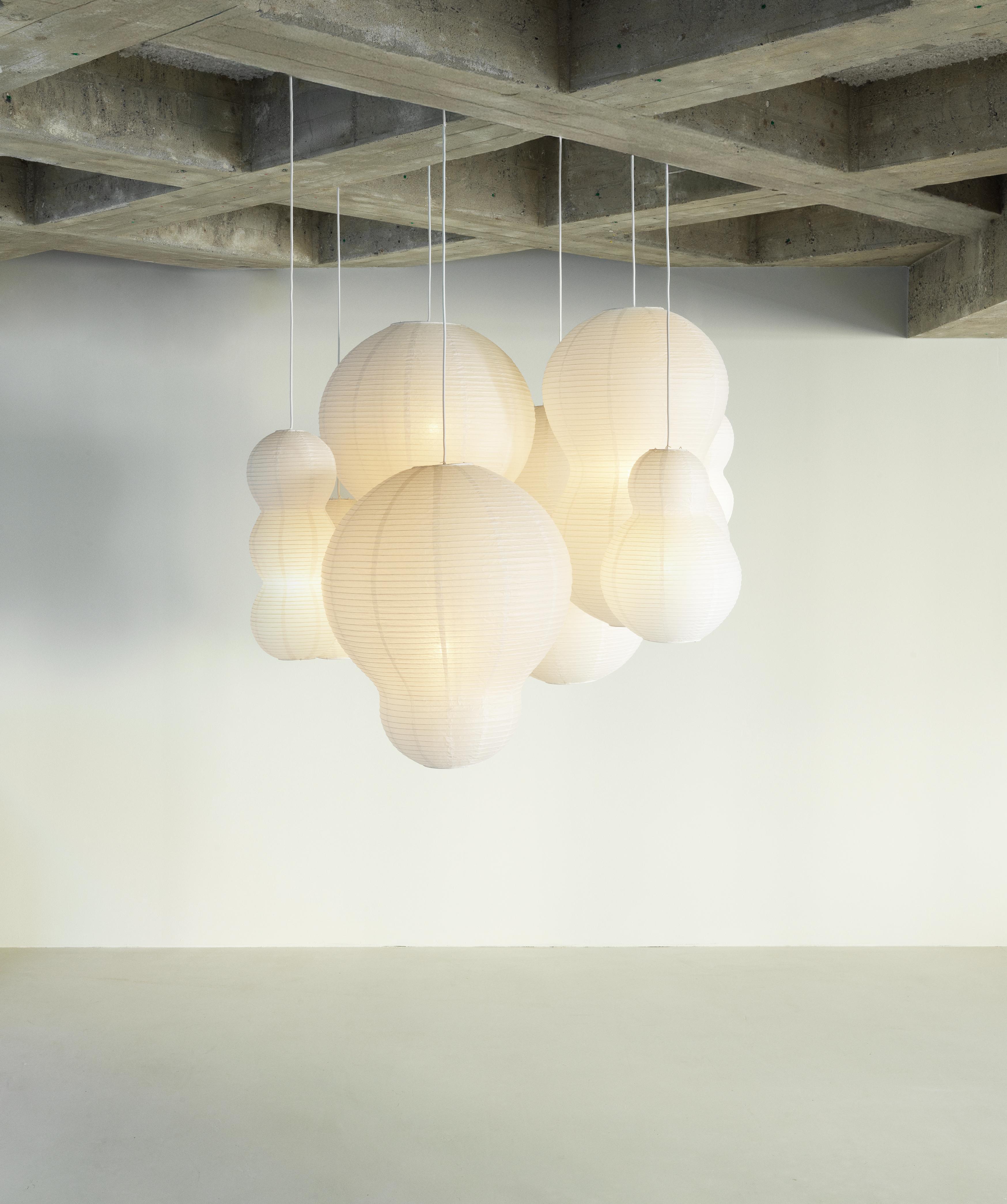 PUFF BUBBLE white pendant lamp shade