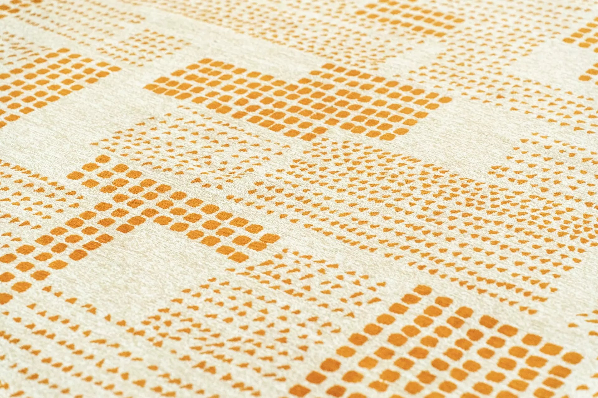 Teppich ZEN beige mit Gelb