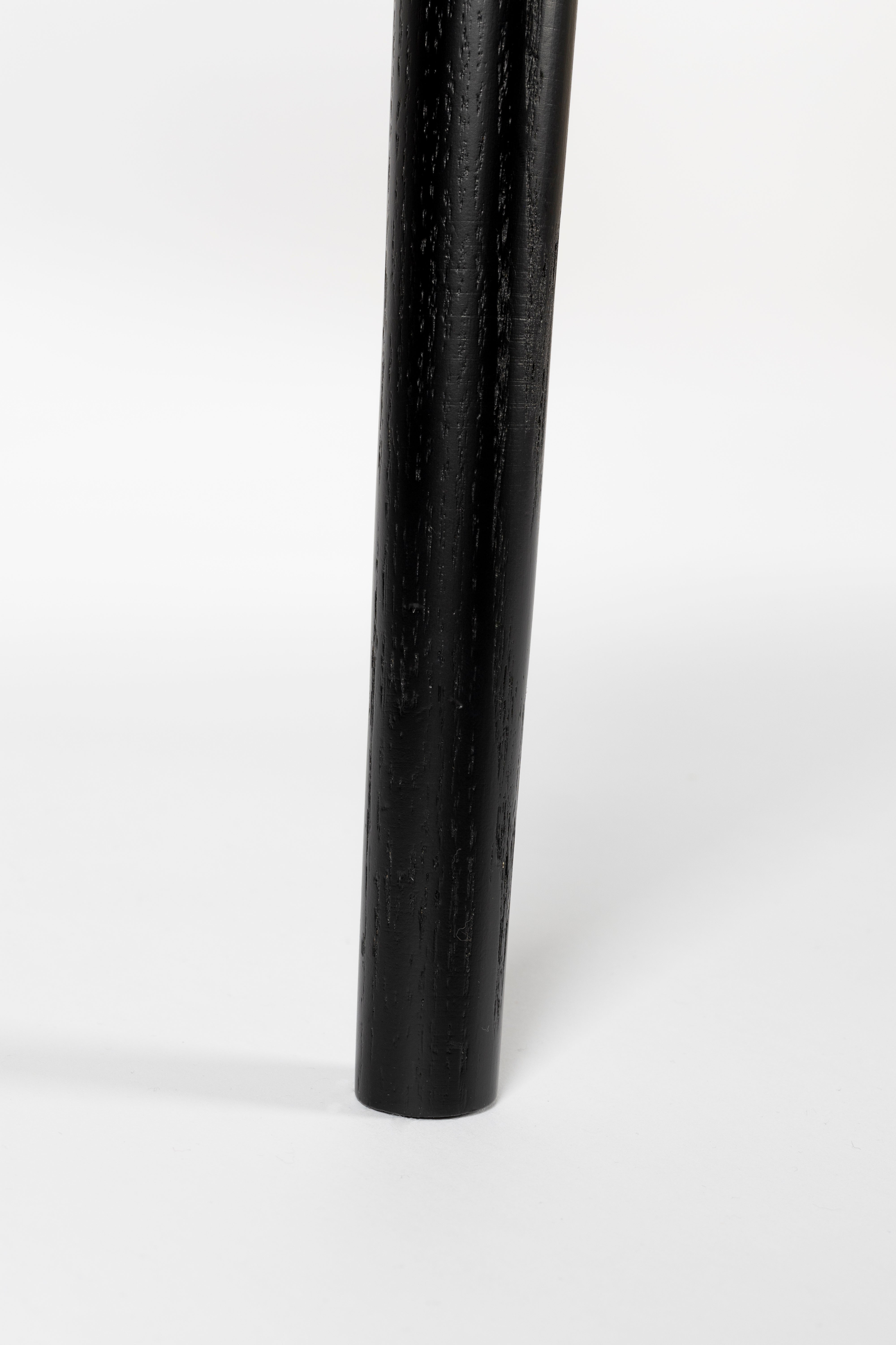 Tafel FABIO zwart eikenfineer