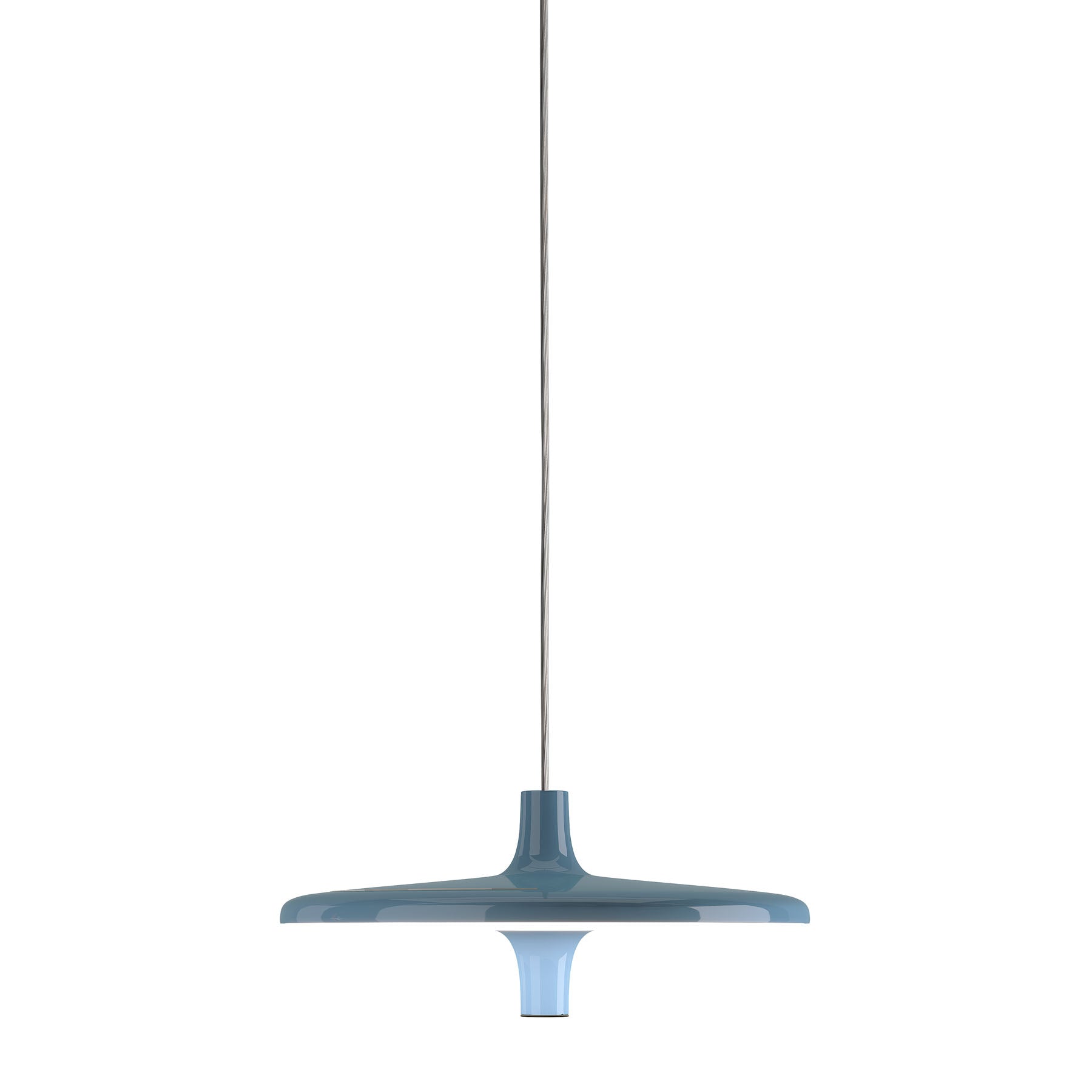 Hanglamp AVRO glanzend blauw