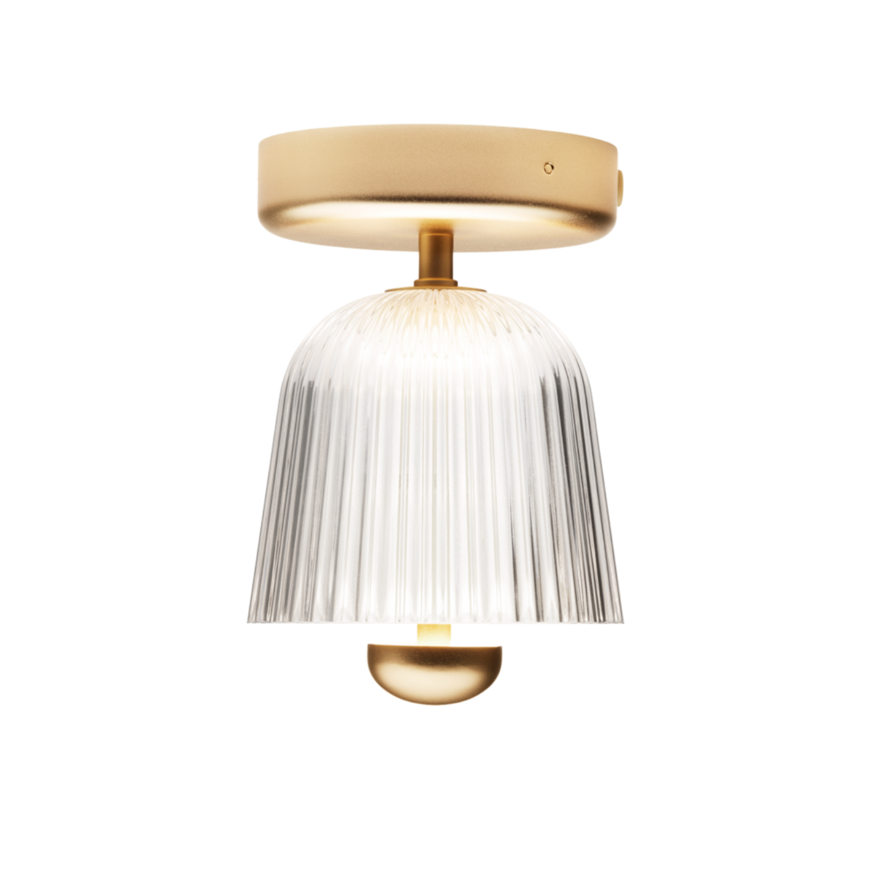 Lampa sufitowa ASTEEA złoty z transparentnym – Nuura