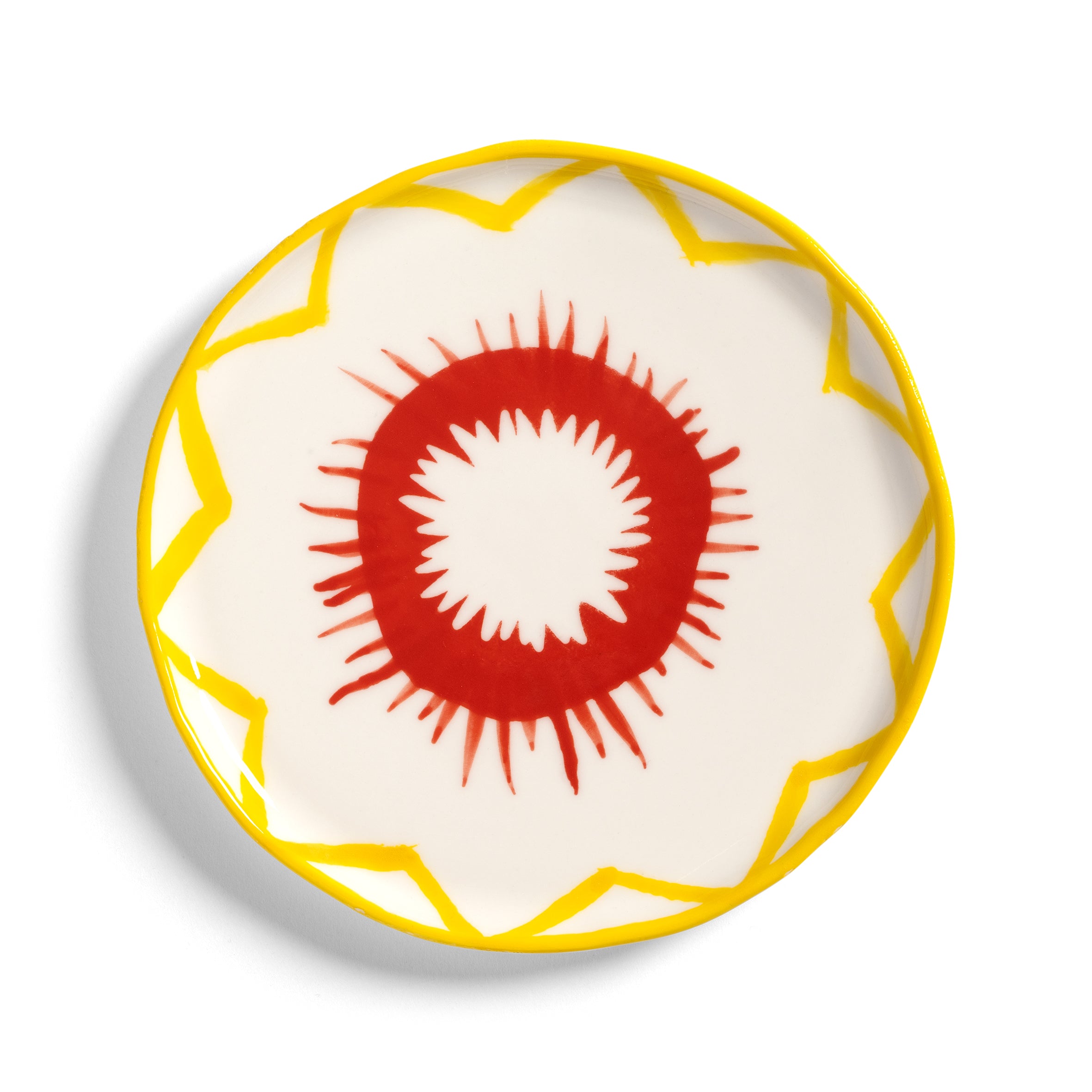 Set van dessertborden FESTIVO kleurrijk porselein