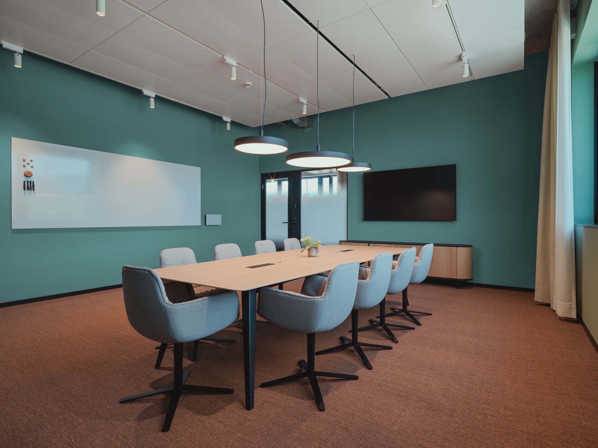 Hanglamp LP SLIM ROND zwart