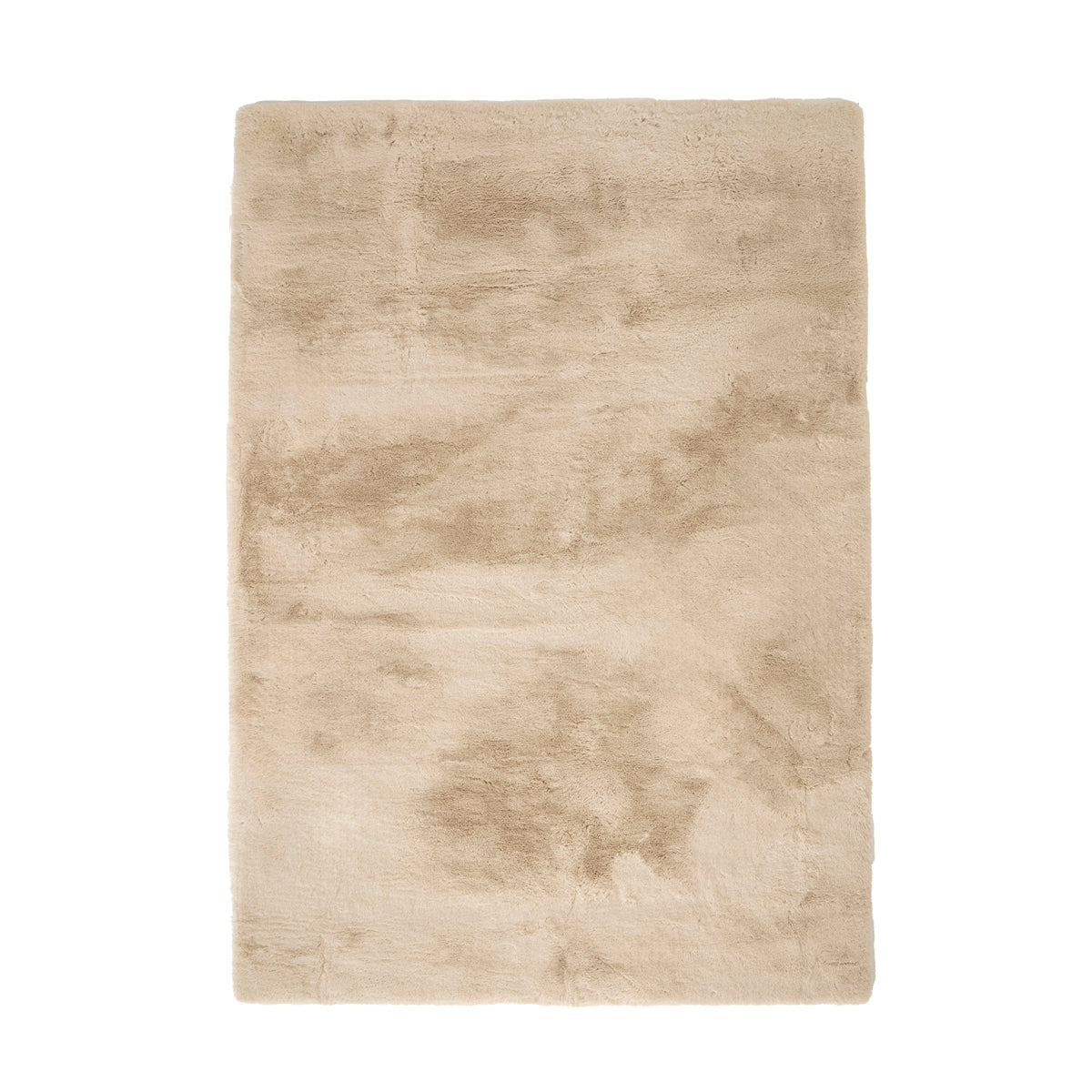 Teppich ZENA beige mit langem Flor