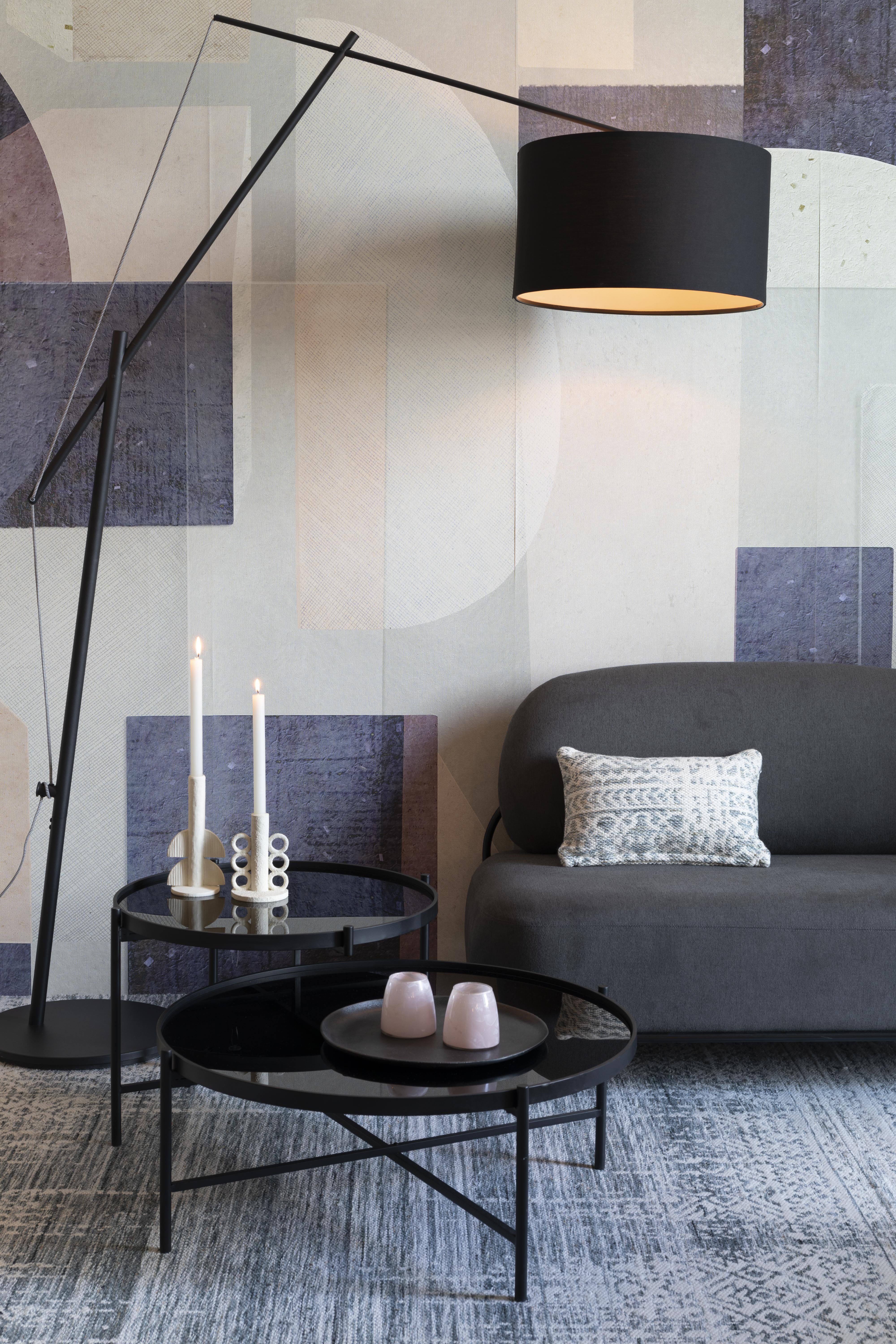 Zwarte glazen salontafels LI