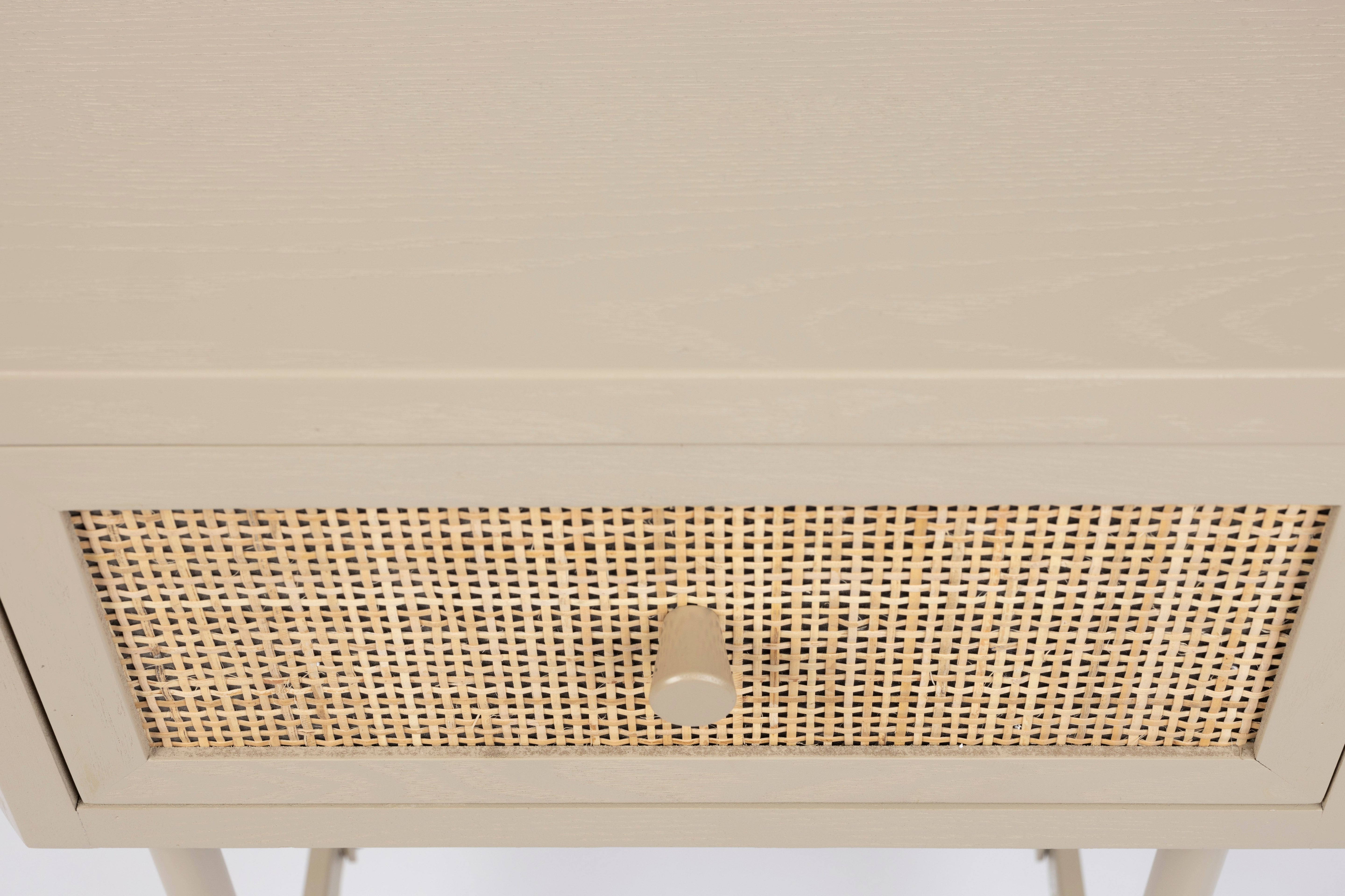 Beige AMAYA tafel van riet