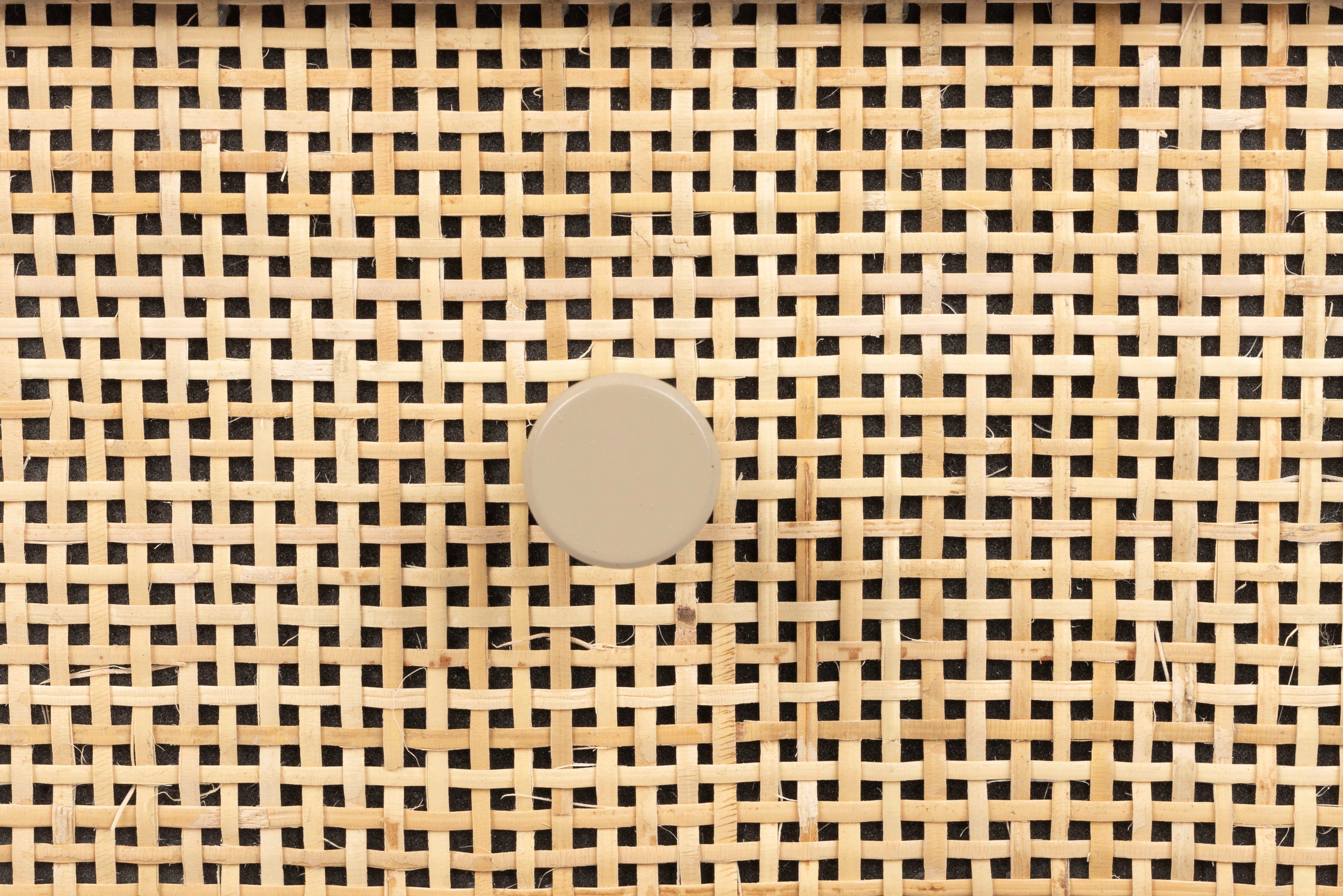 Beige AMAYA tafel van riet