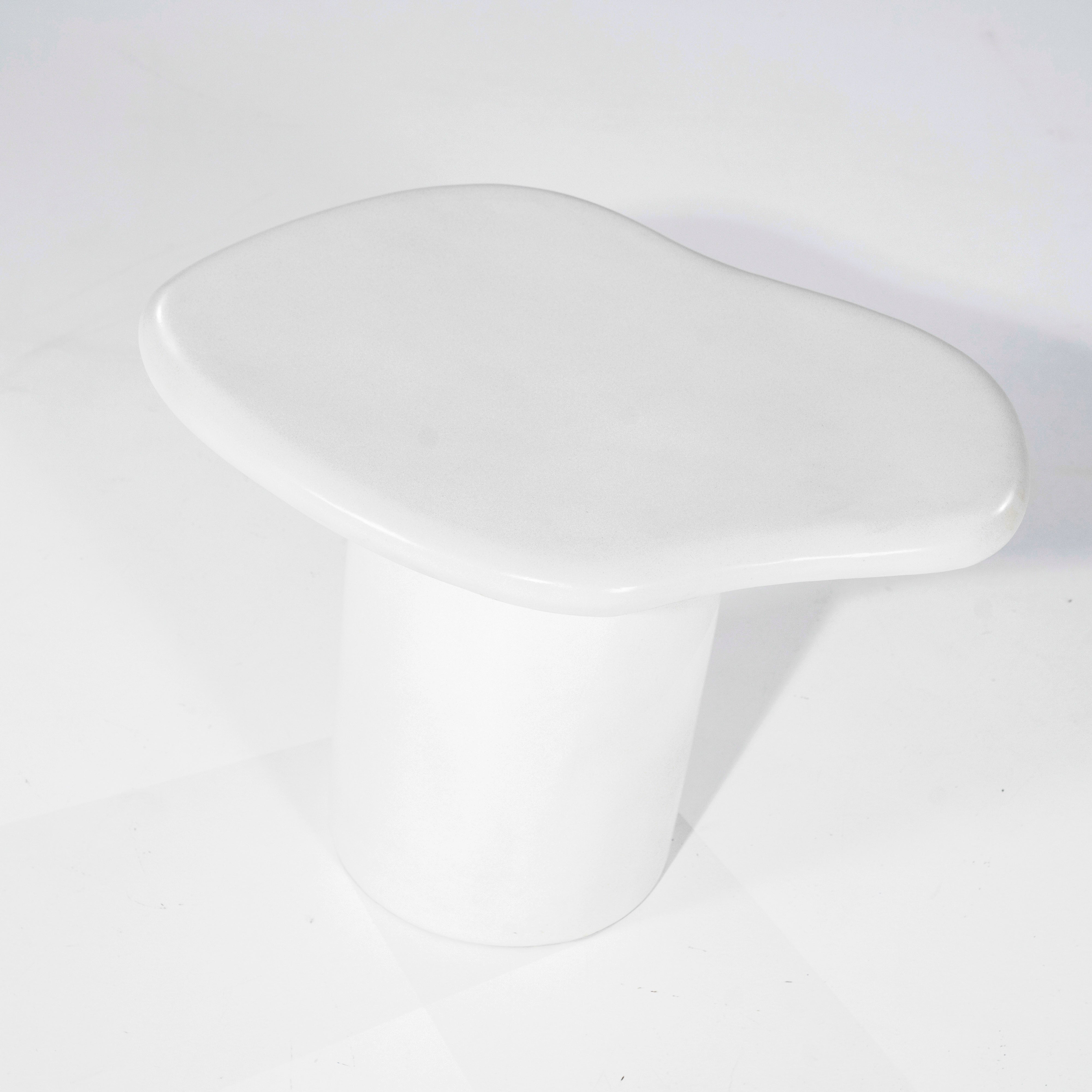 Witte SEKI bijzettafel