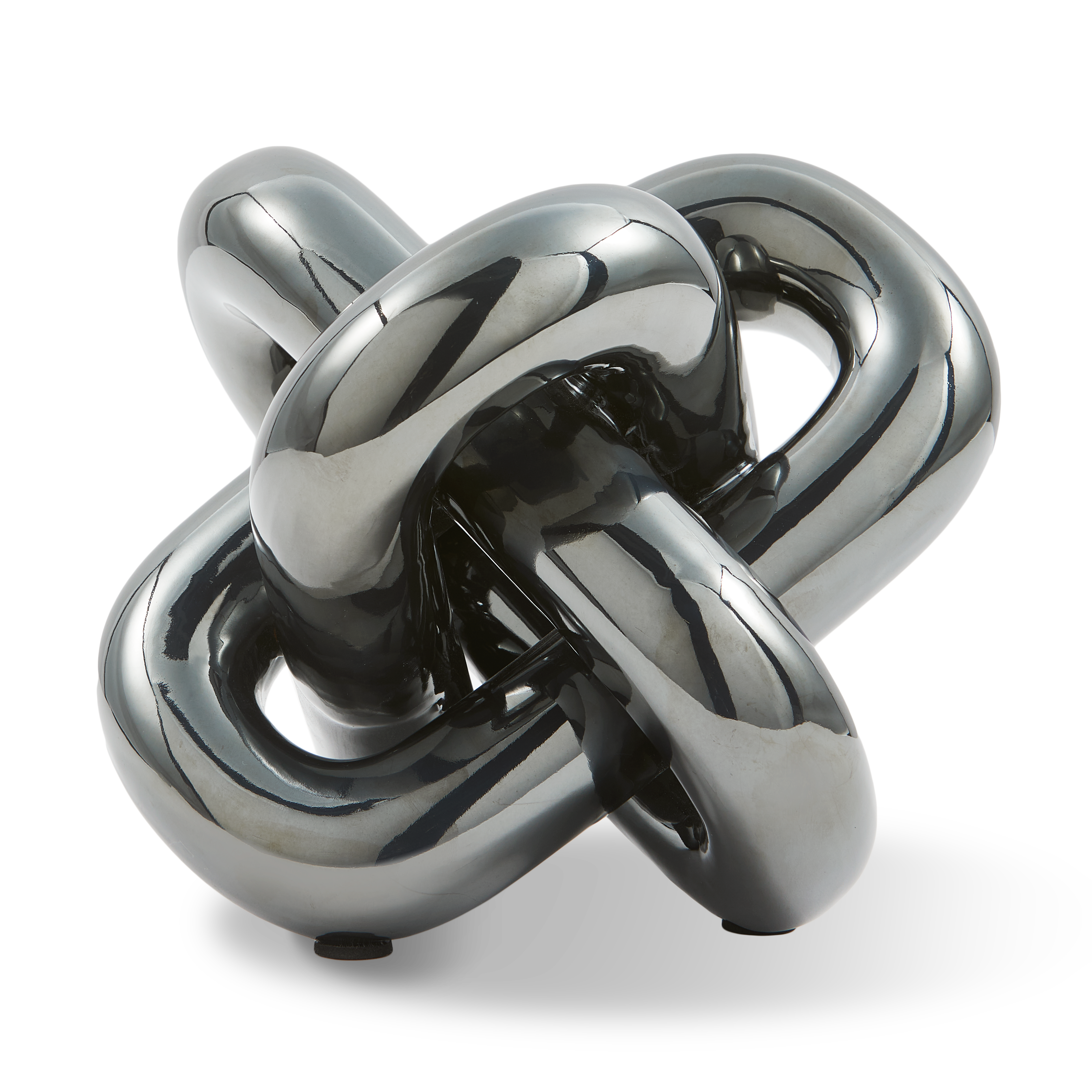 Decoratieve figuur BEWEGENDE KETTING donkergrijs