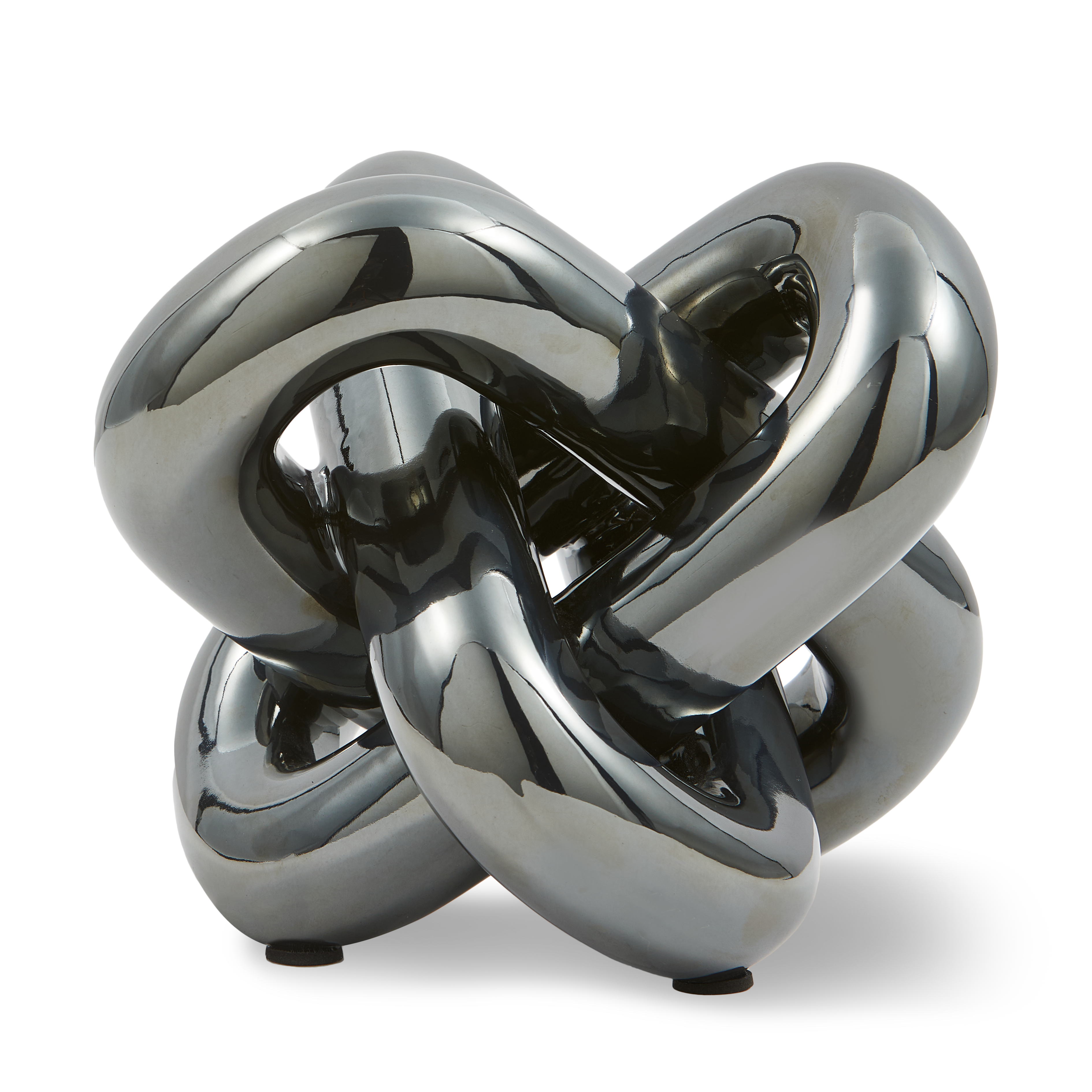 Decoratieve figuur BEWEGENDE KETTING donkergrijs