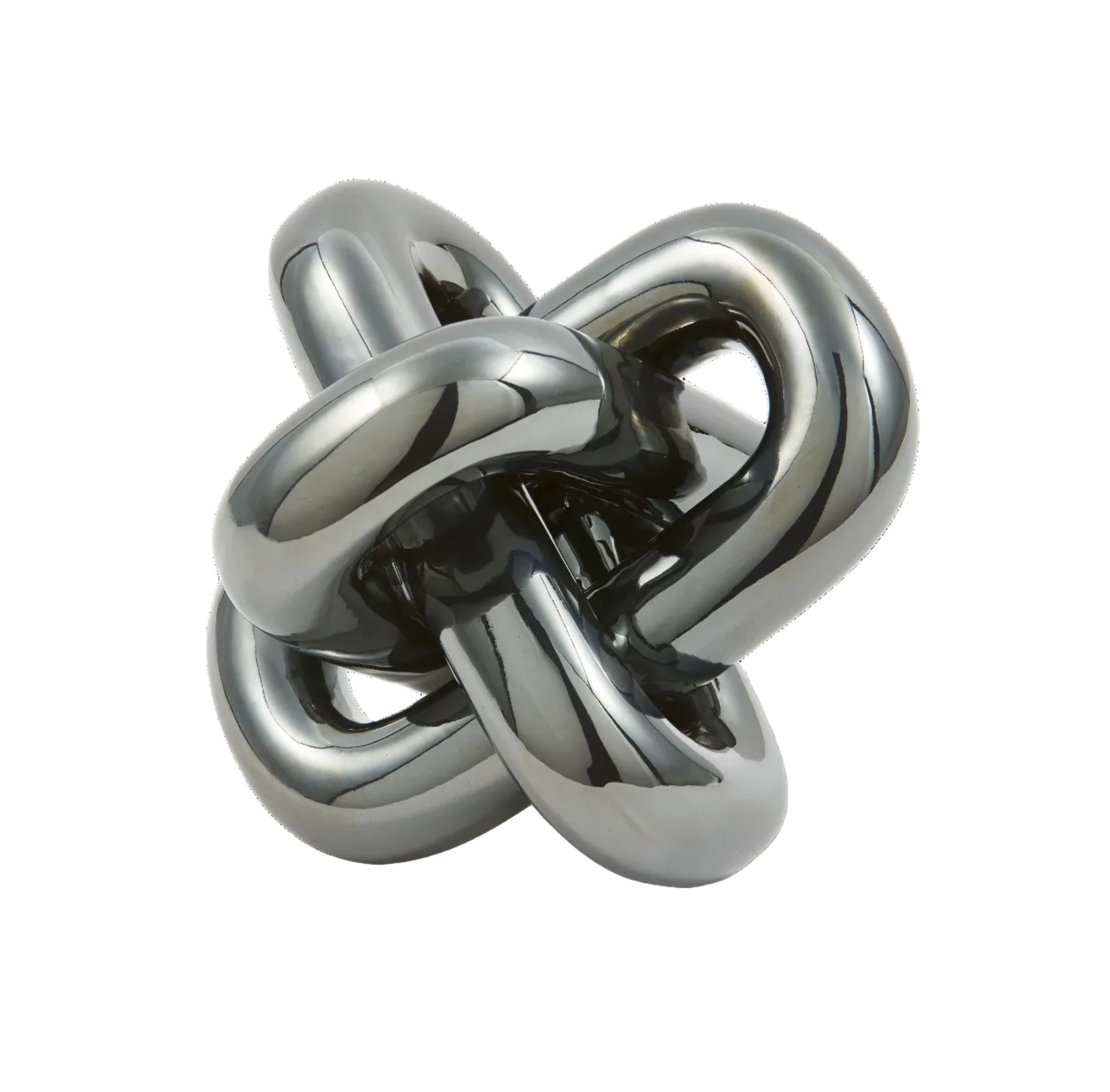 Decoratieve figuur BEWEGENDE KETTING donkergrijs