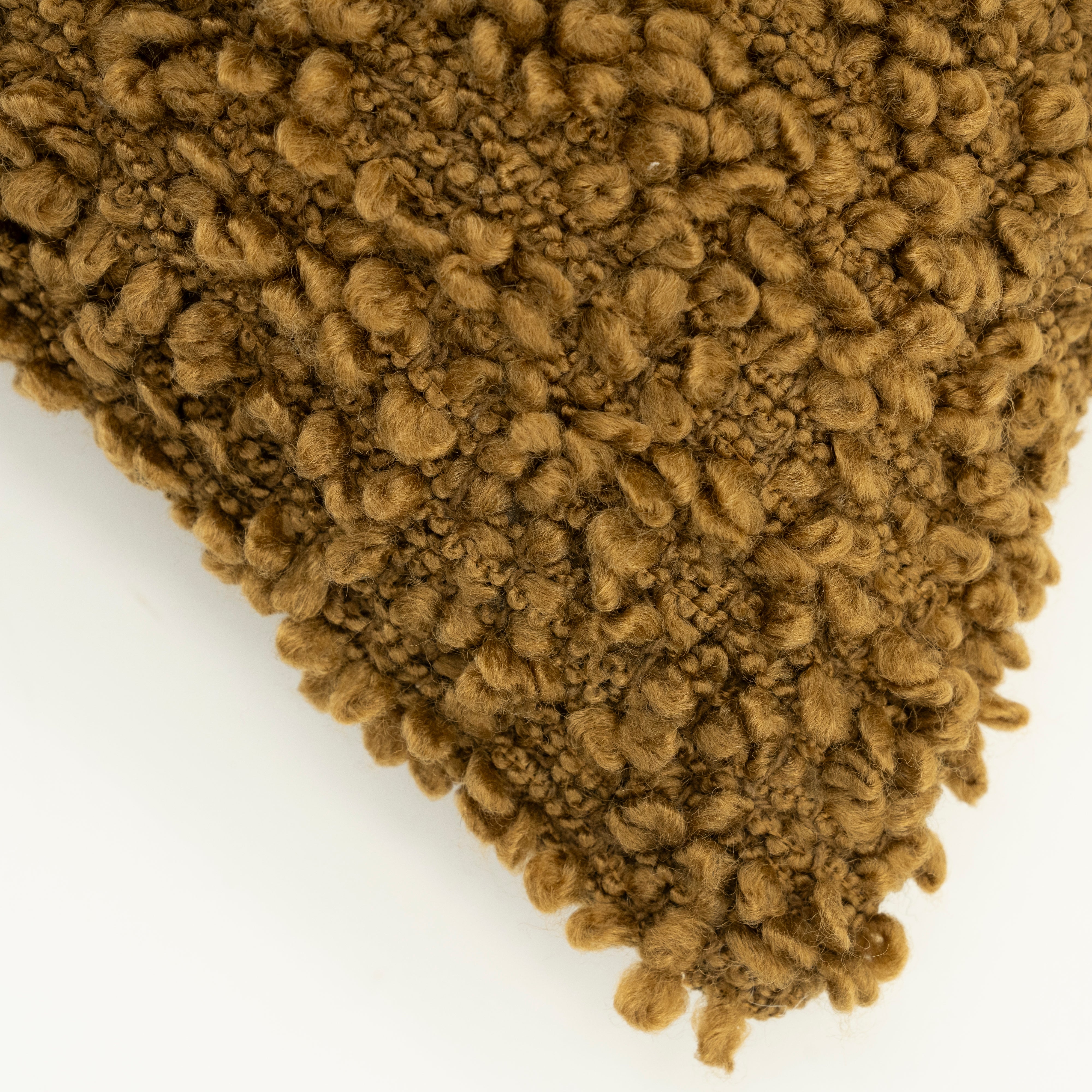 Kussen VISTA mosterdkleur