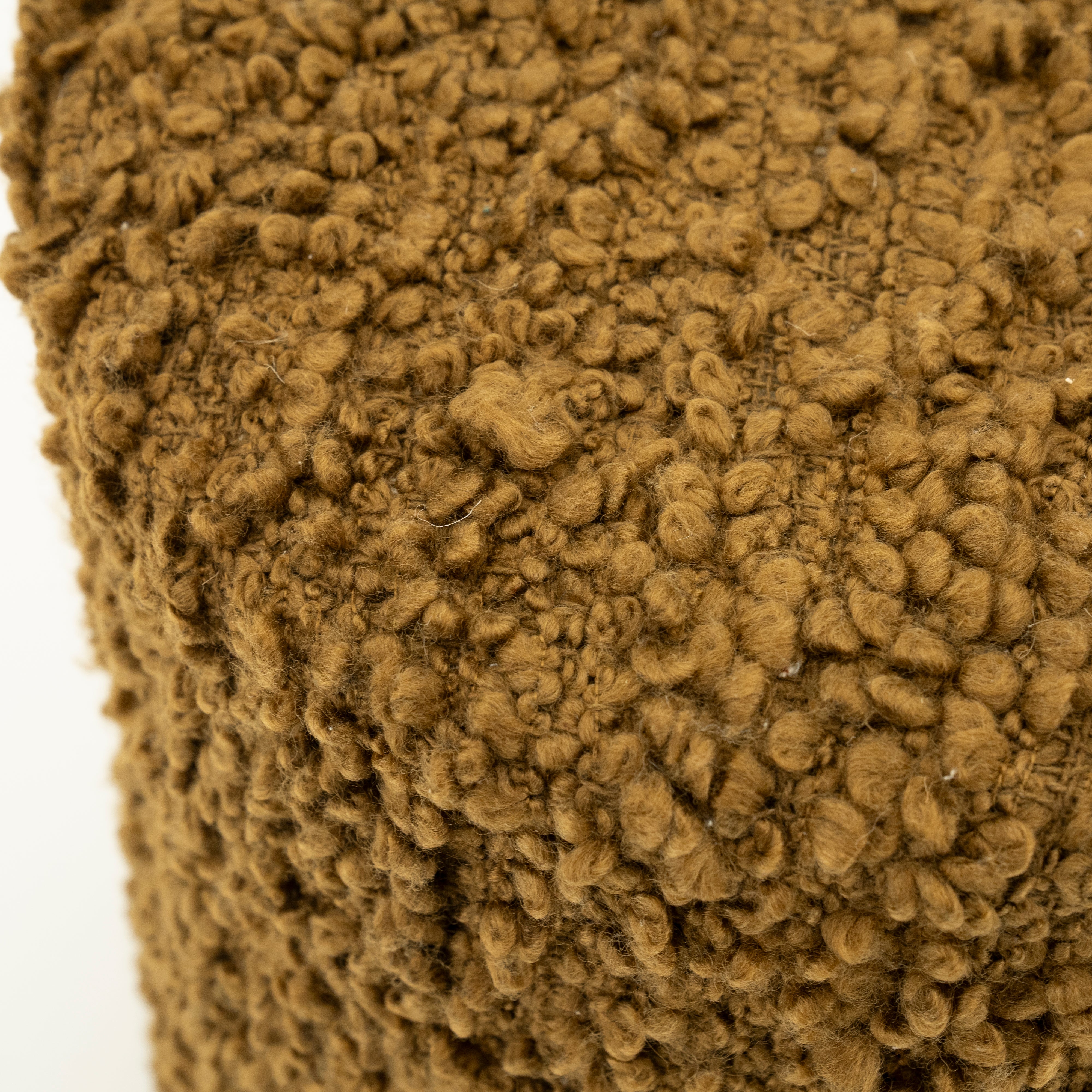 Puf VISTA mosterdkleurig