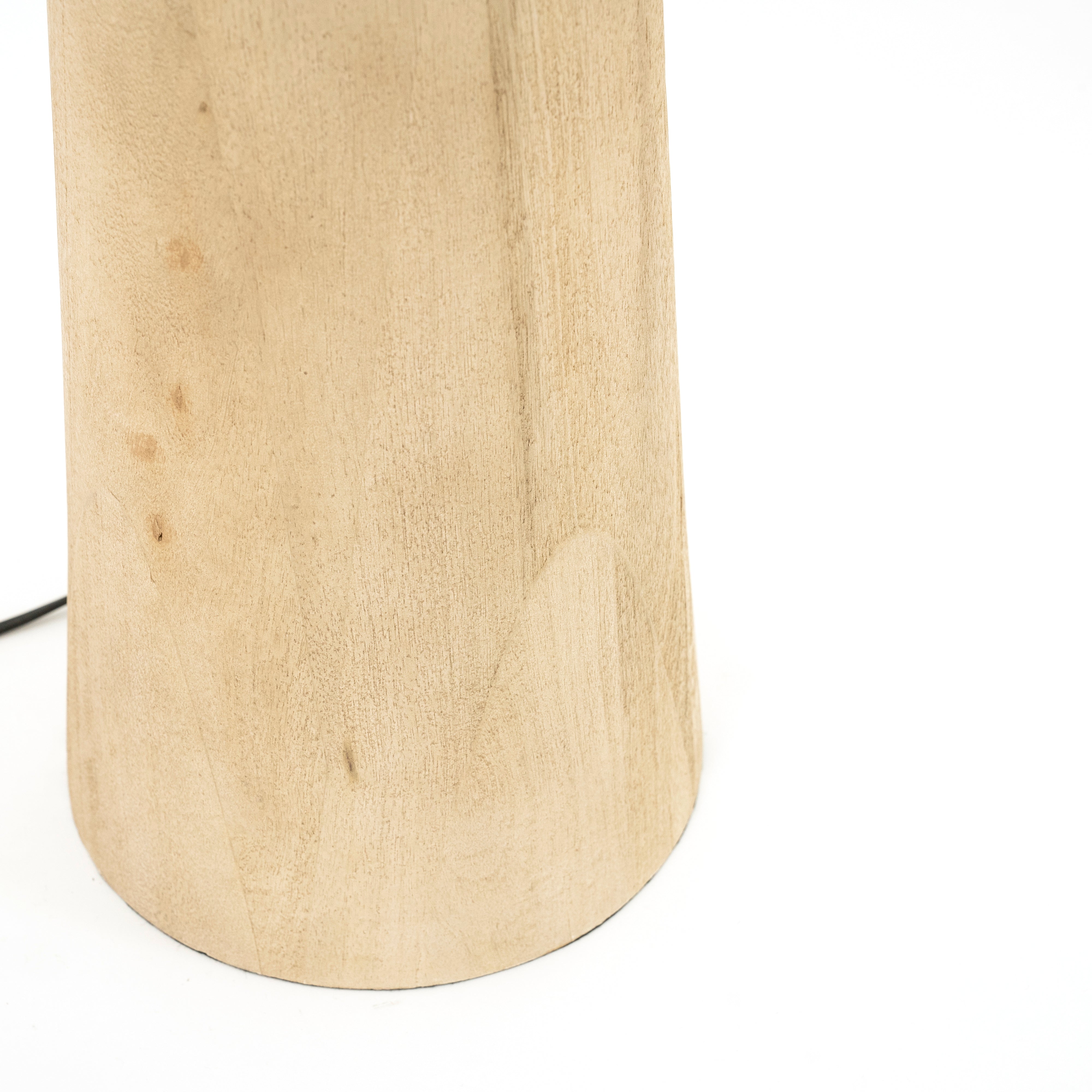 GUARD mango wood floor lamp