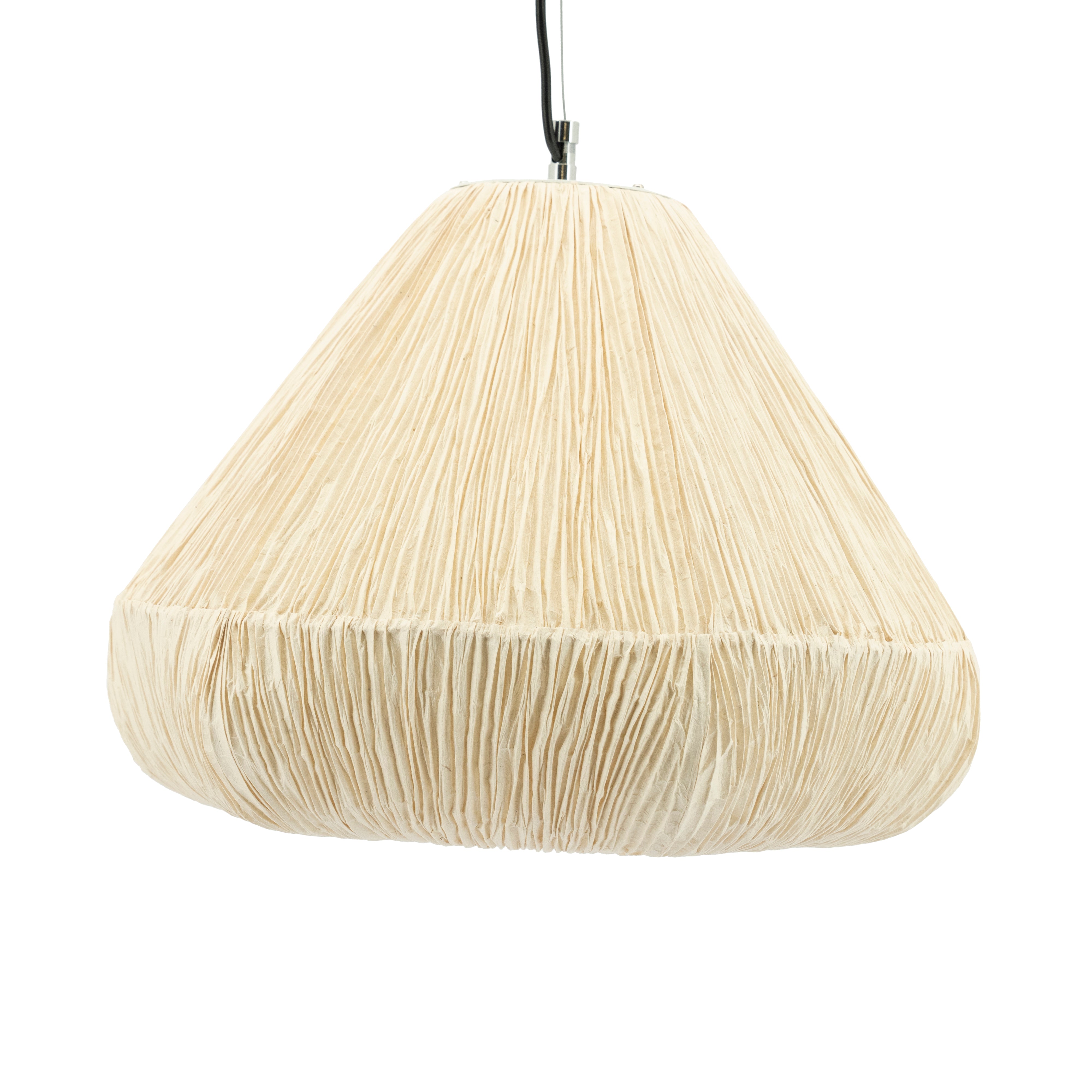 Pendant lamp LOKTA light beige paper