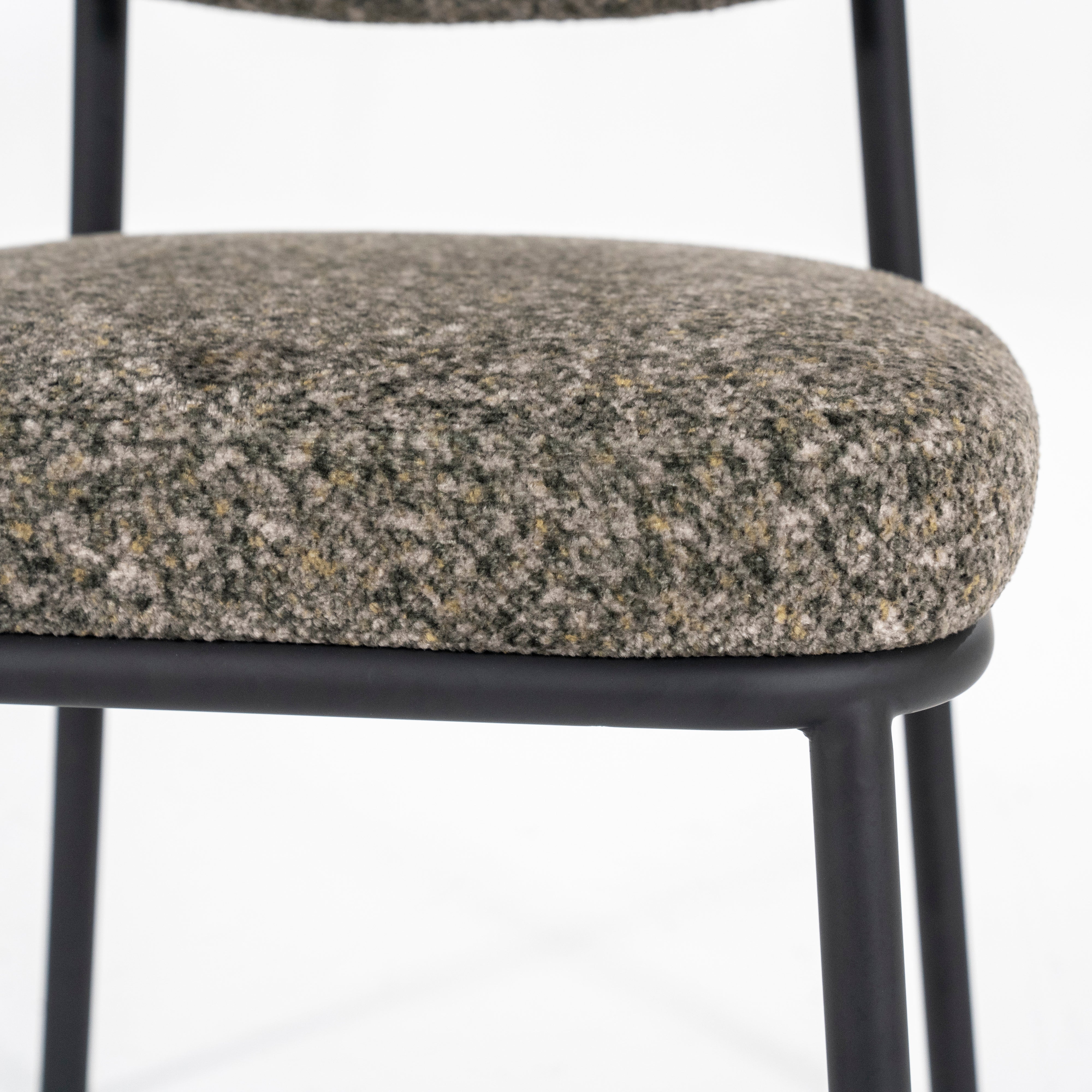 Stoel JARI groen gemêleerd