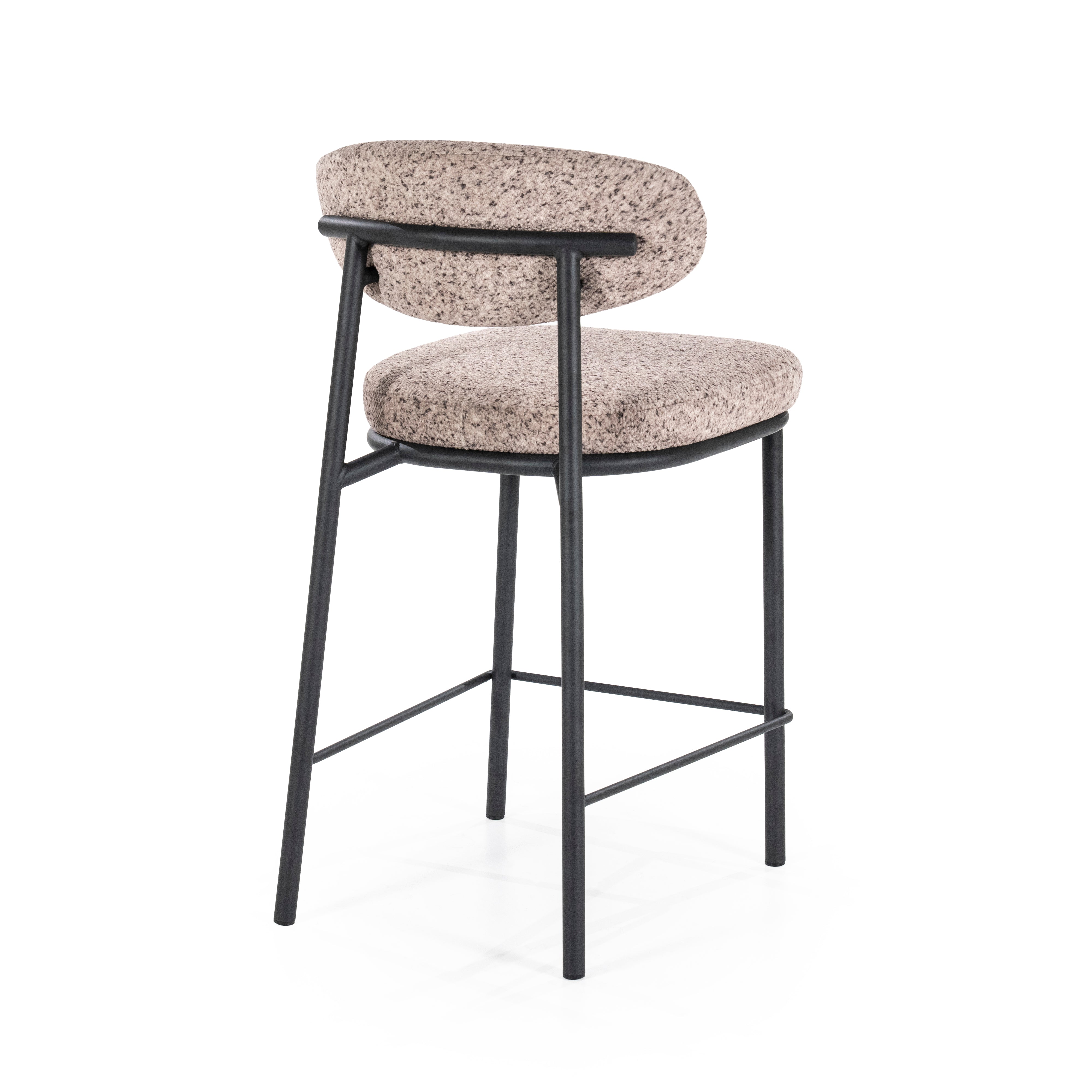 JARI taupe stool